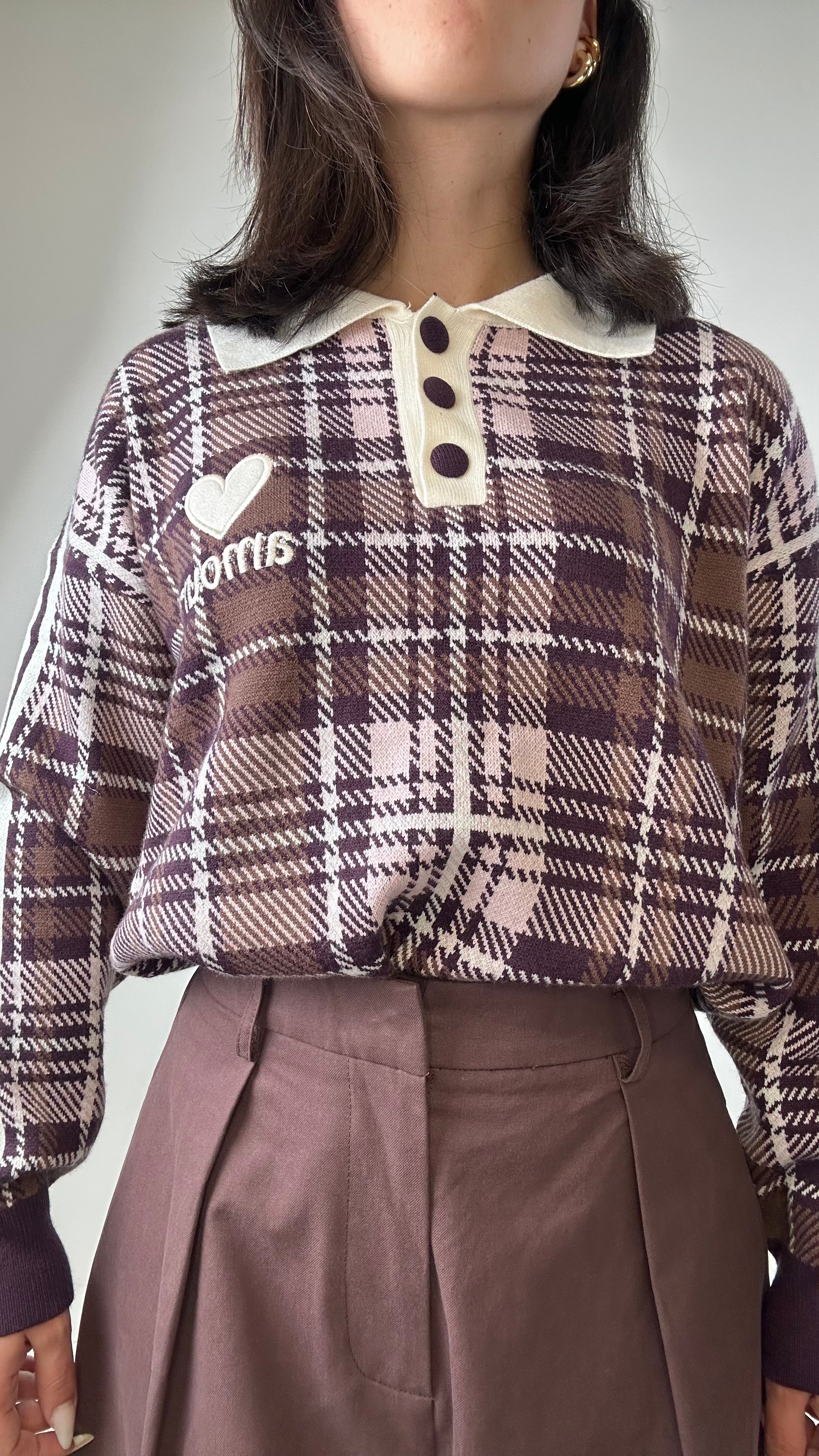 Polo AMOUR QUADRI - VINACCIO