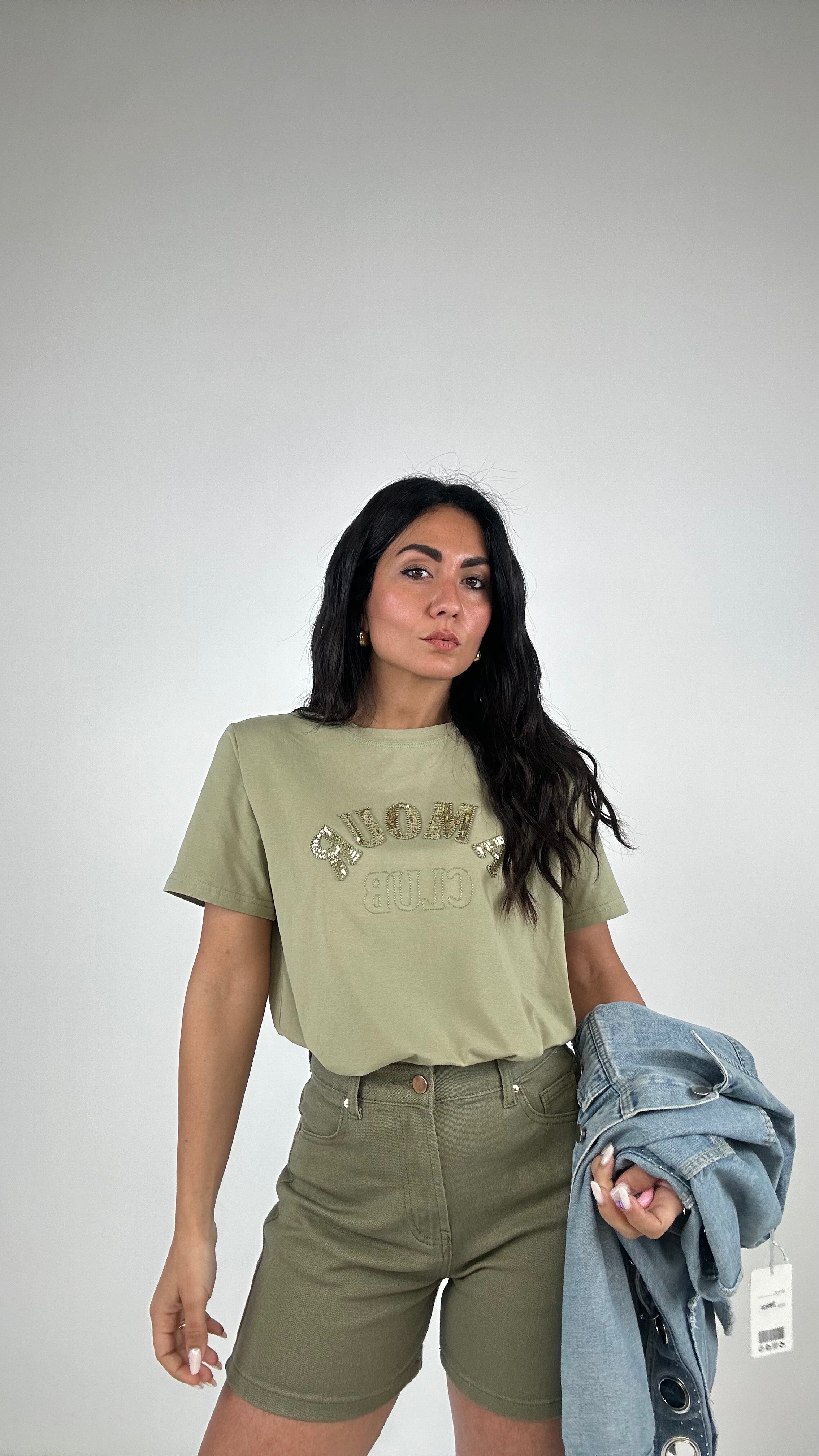 Shorts MILI - VERDE MILITARE