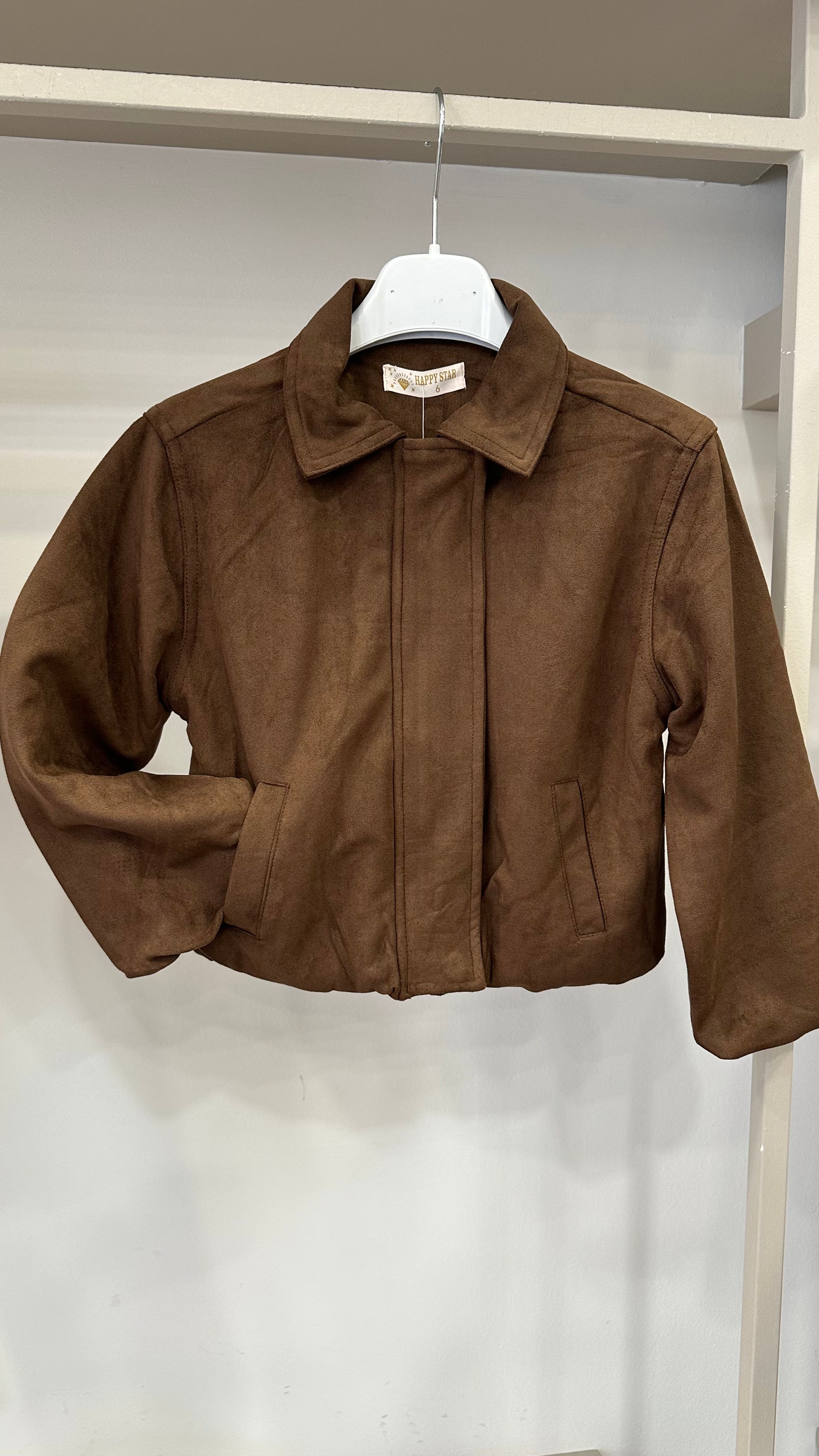 Bomber IN CAMOSCIO 4-14A - CAMMELLO