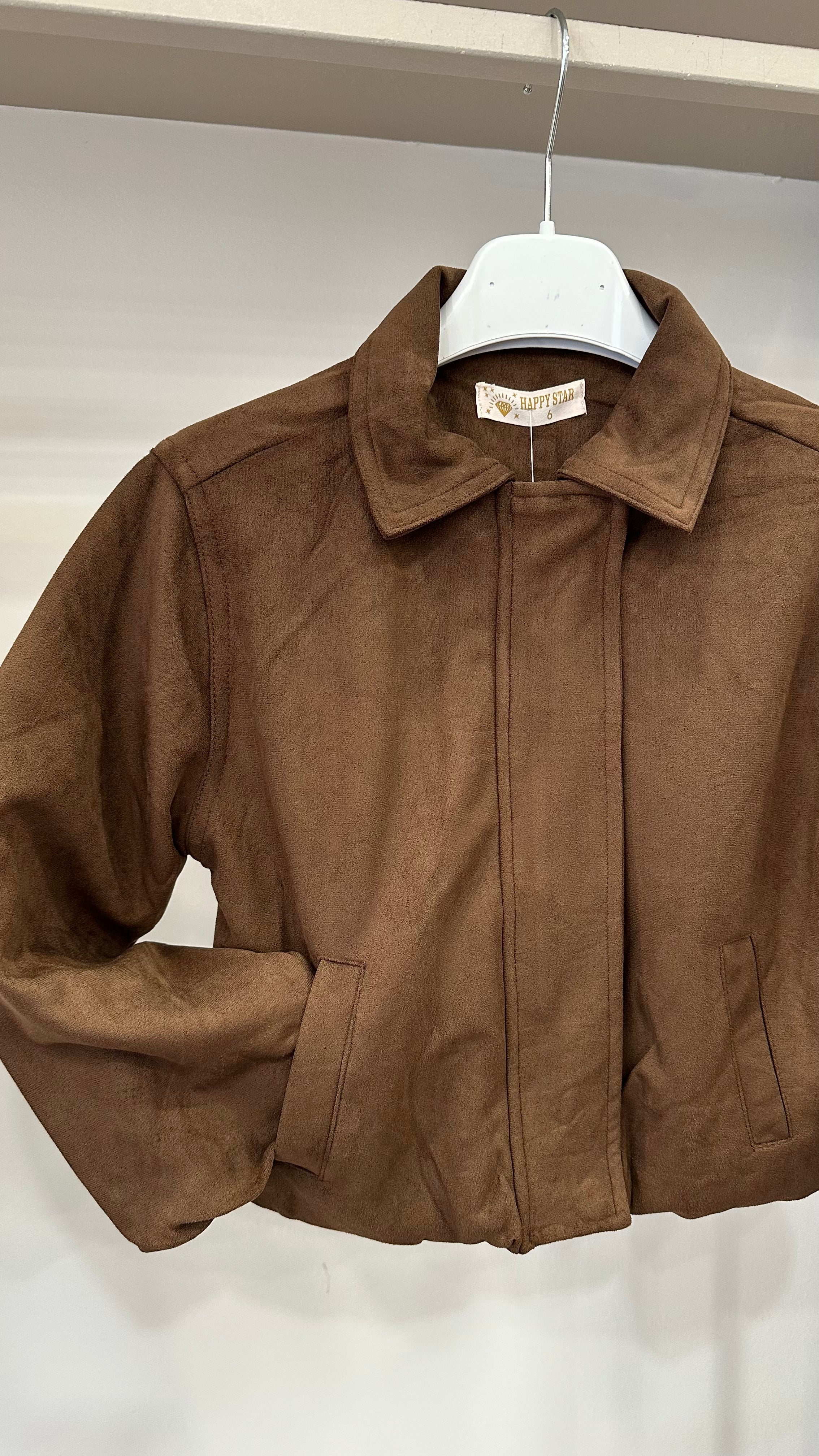 Bomber IN CAMOSCIO 4-14A - CAMMELLO
