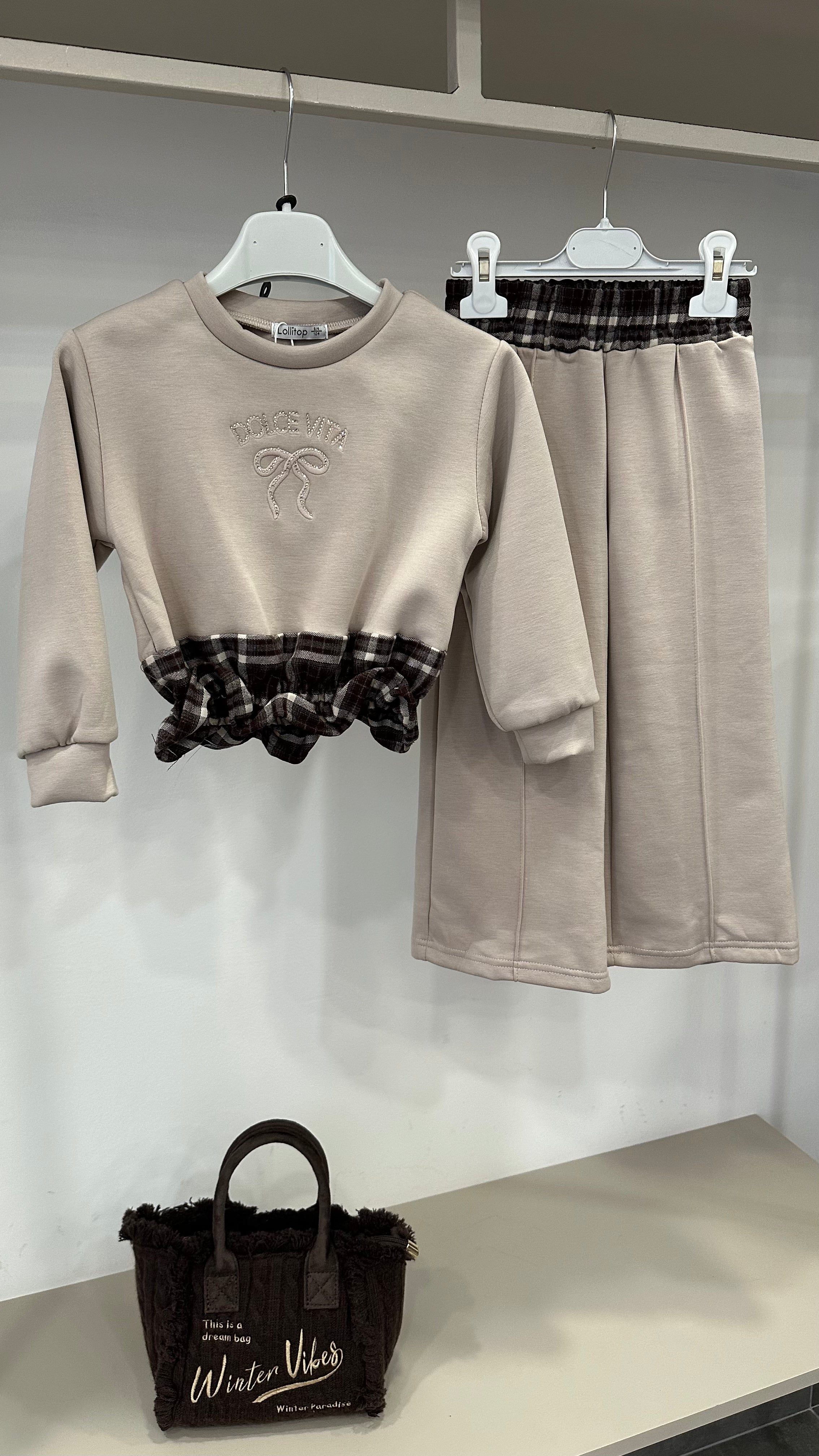 Tuta DOLCE VITA 3-12A - BEIGE