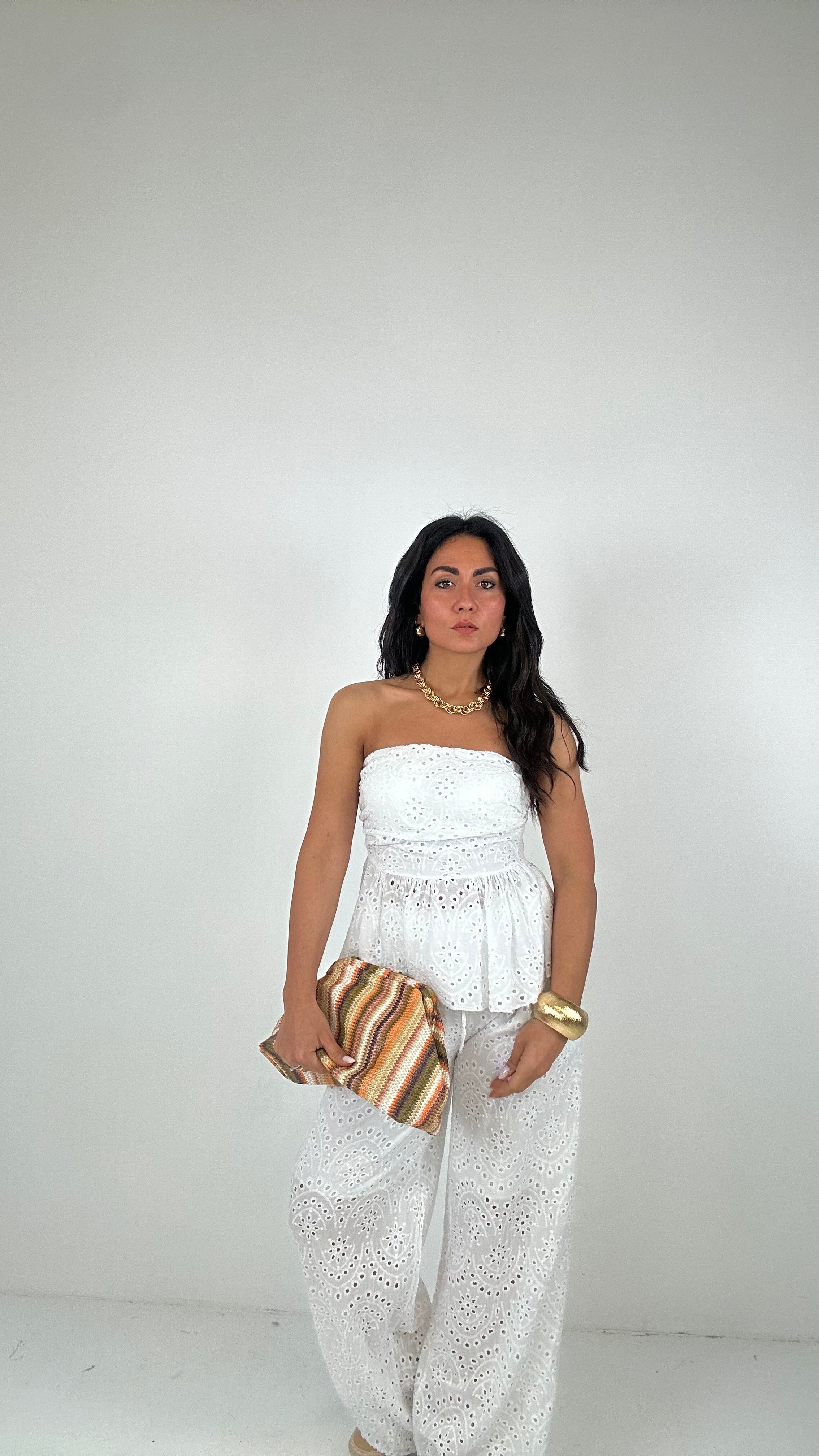 Completo FASCIA SANGALLO - BIANCO