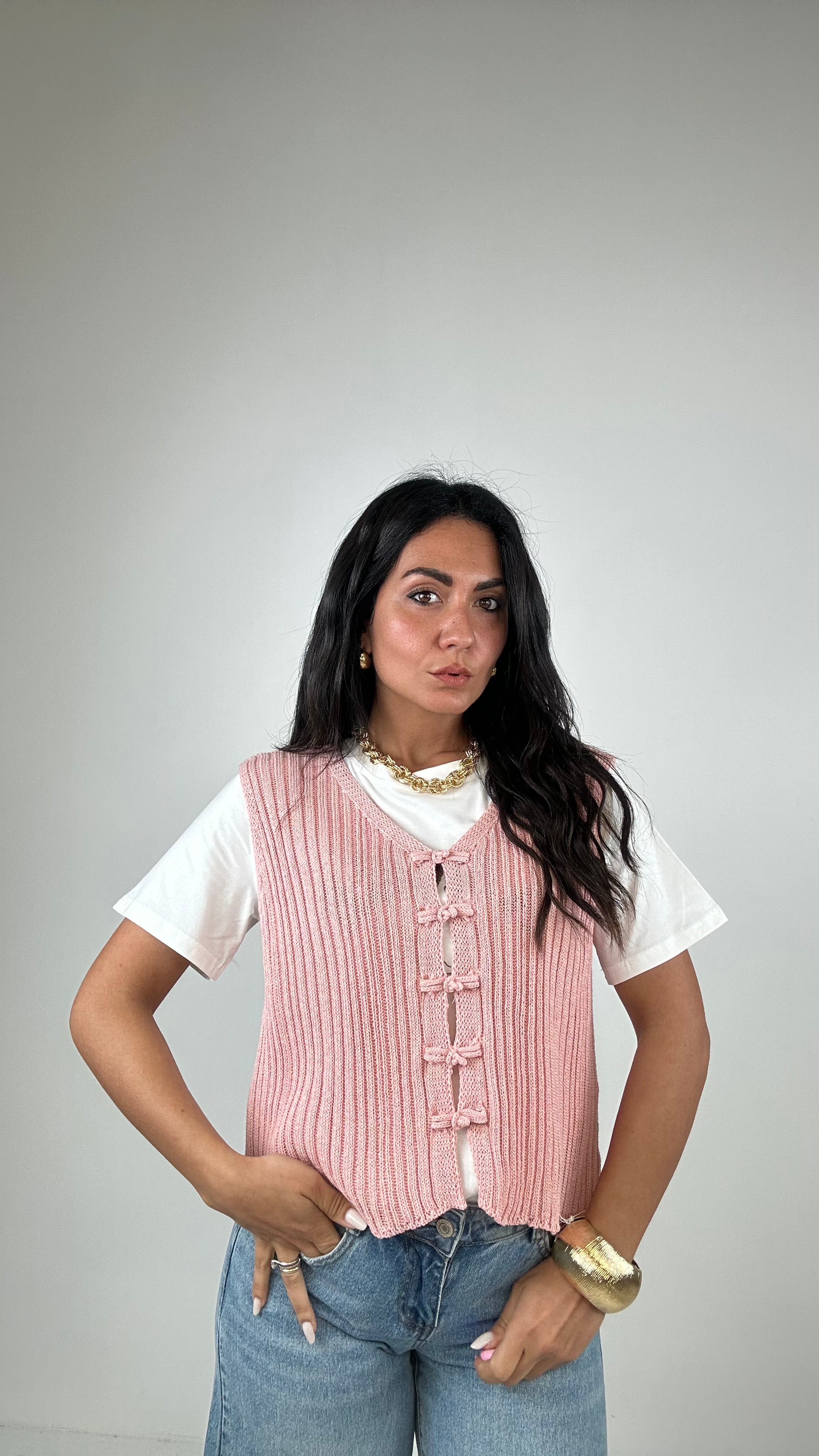 Gilet GIAPON - ROSA