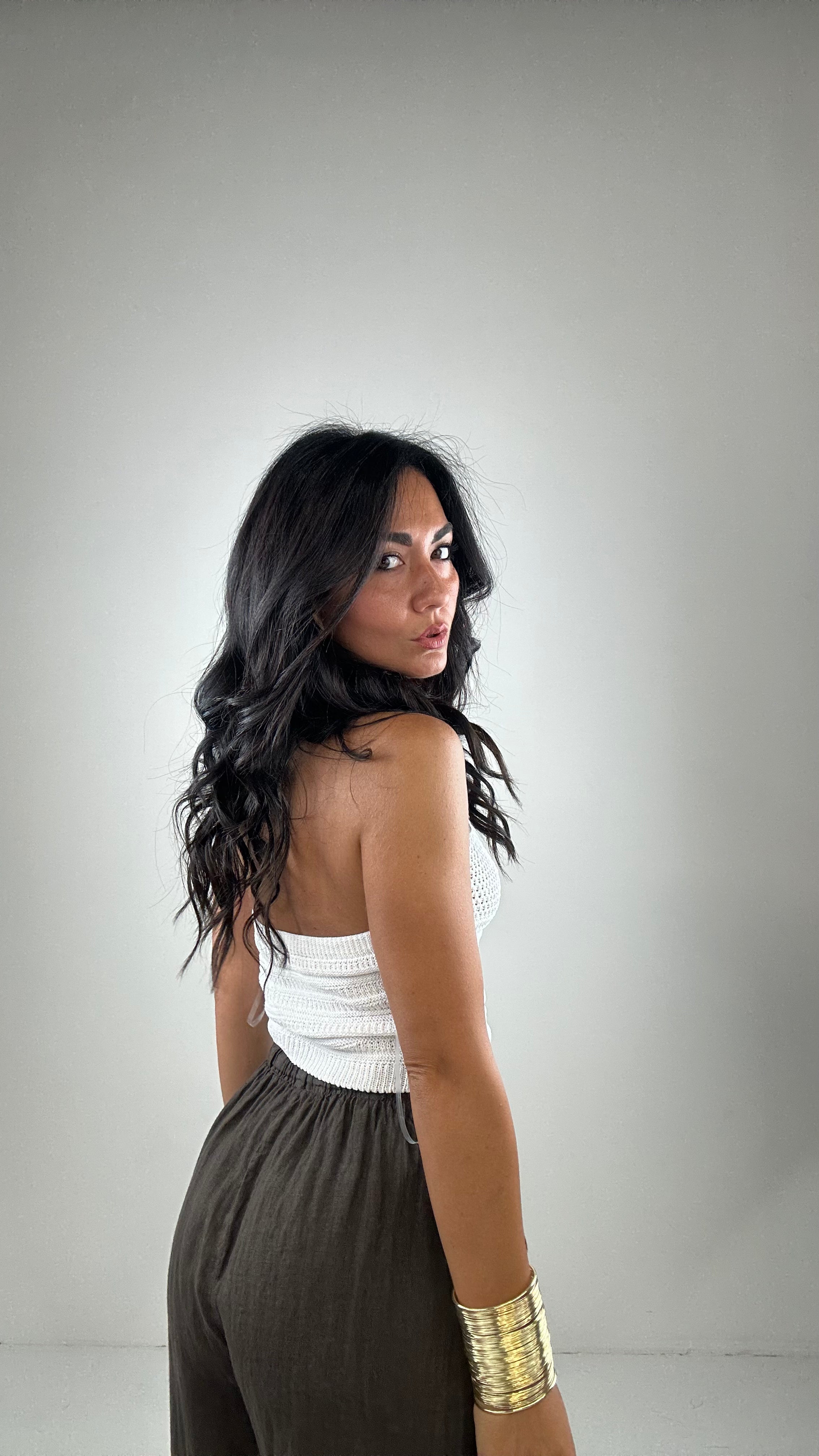 Top MAGLIA IBIZA - BIANCO