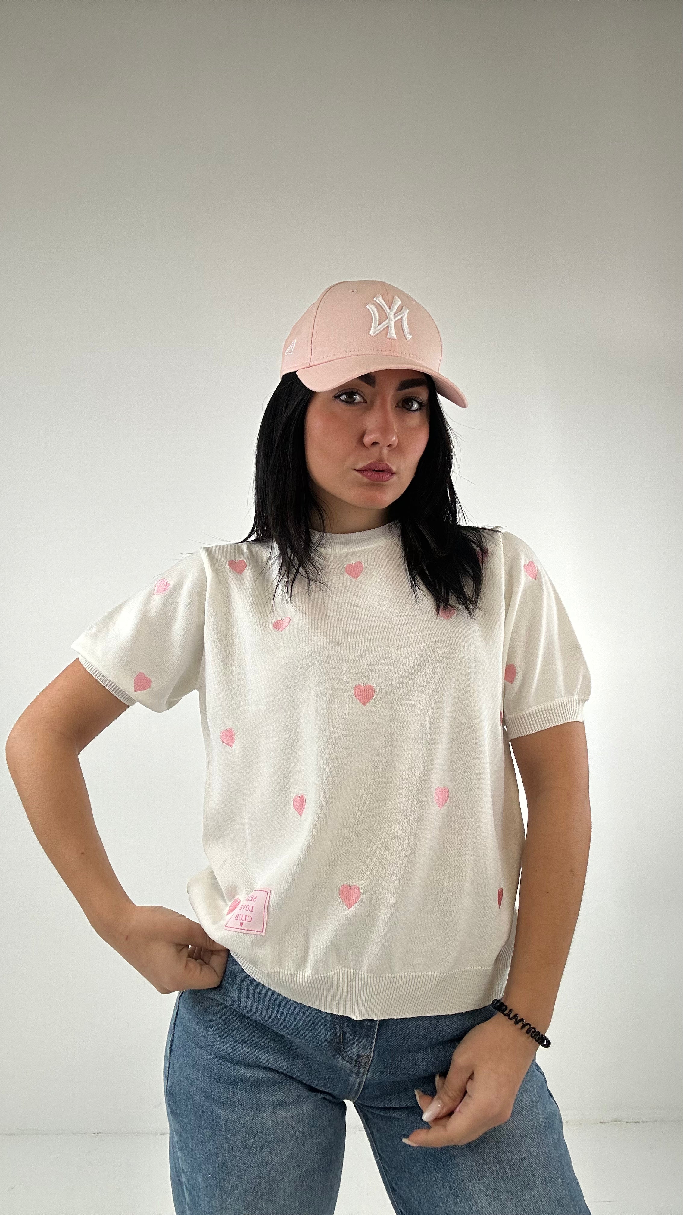 Maglia CUORI - ROSA