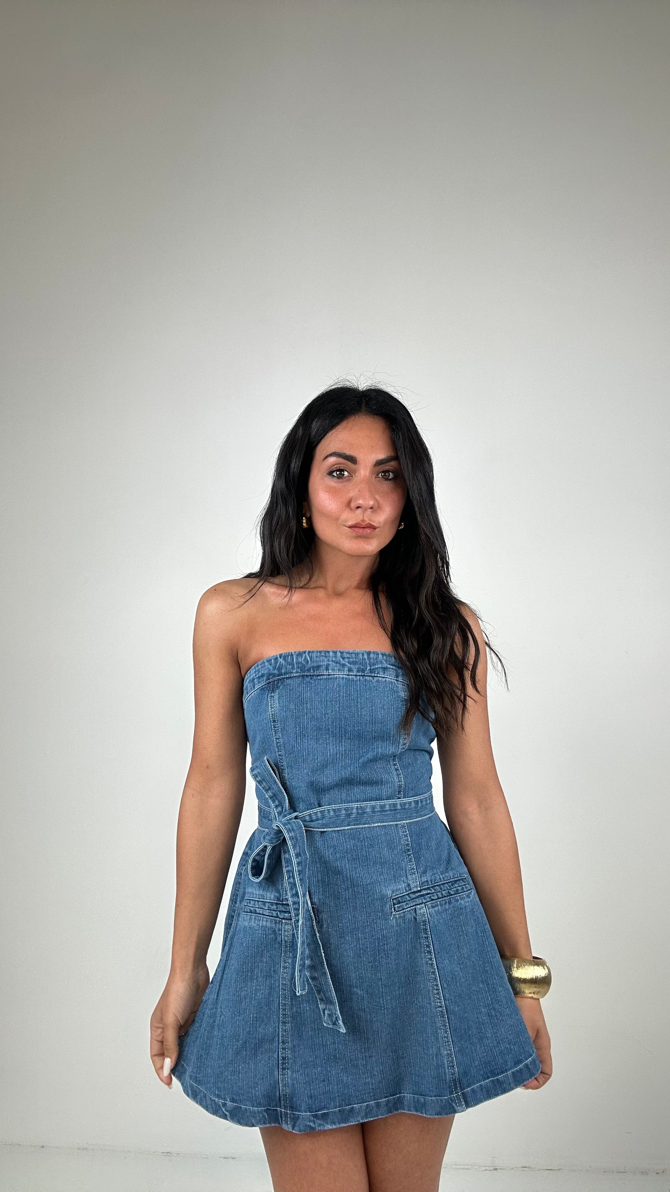 Completo TOP IN DENIM - JEANS