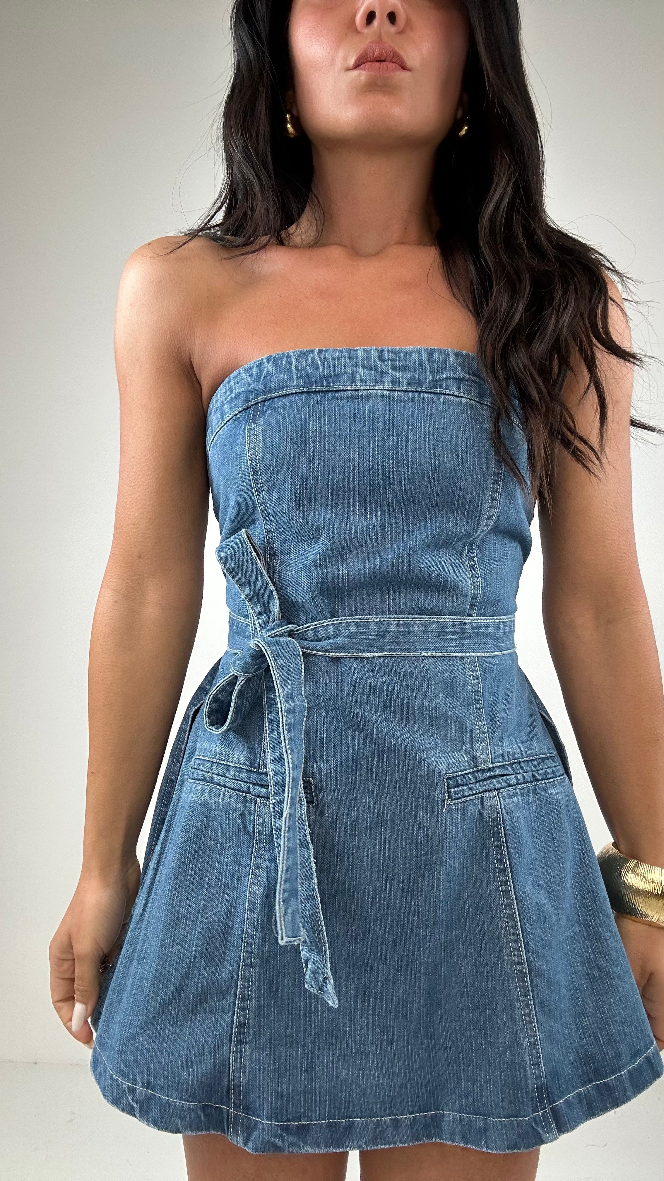 Completo TOP IN DENIM - JEANS
