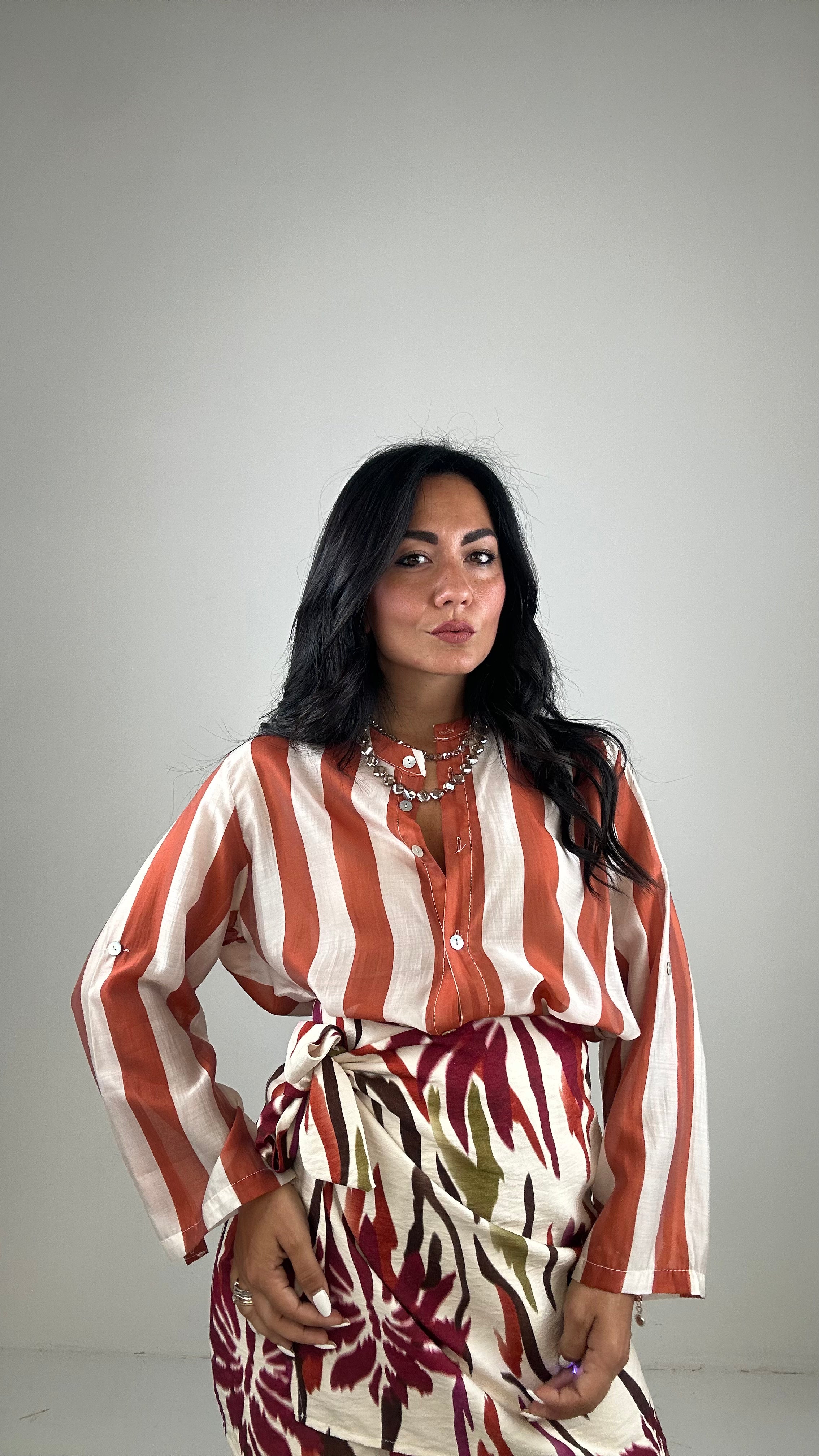 Camicia A RIGHE - COCCIO