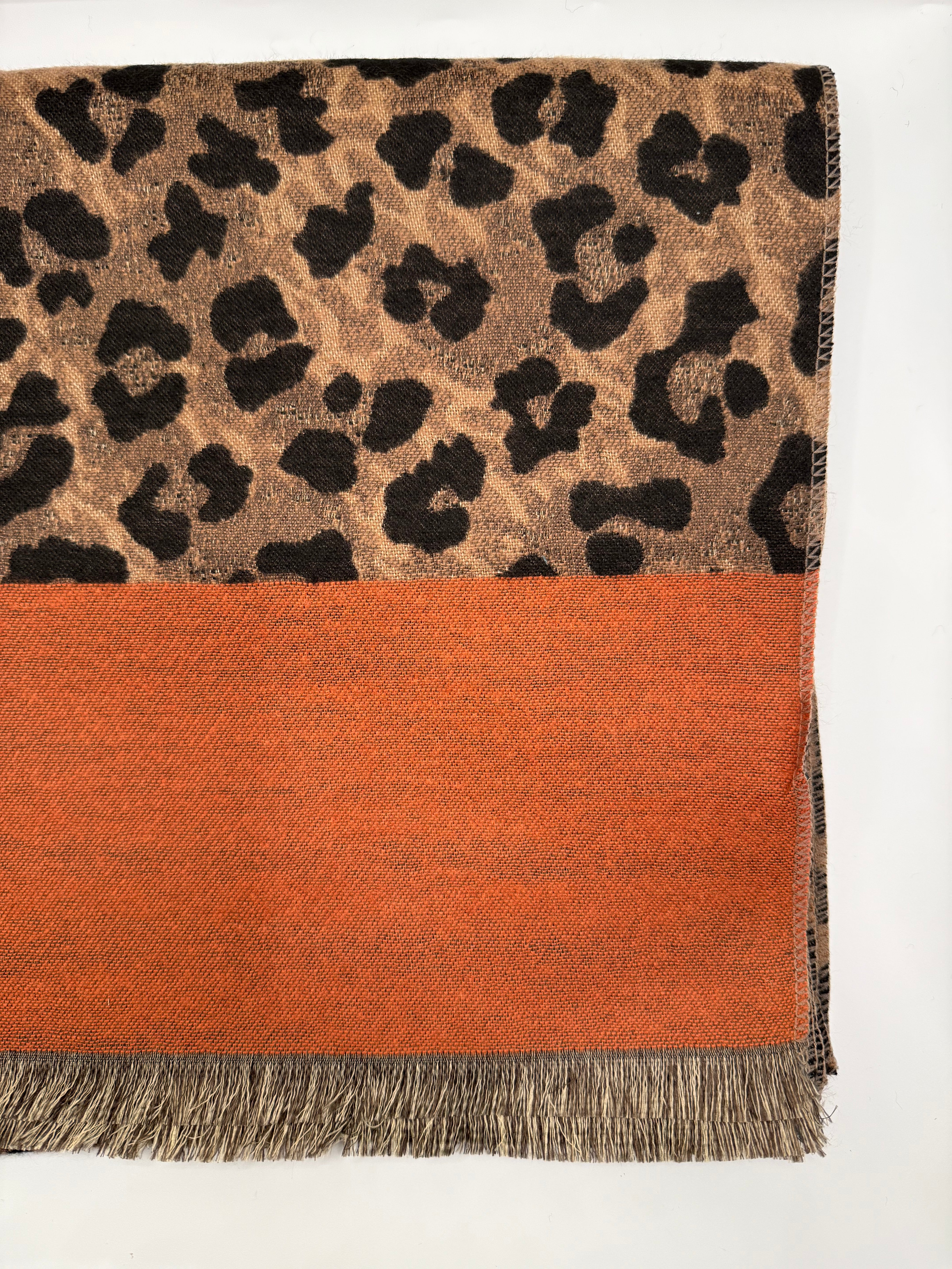 Sciarpa FANTASY - NERO-MARRONE