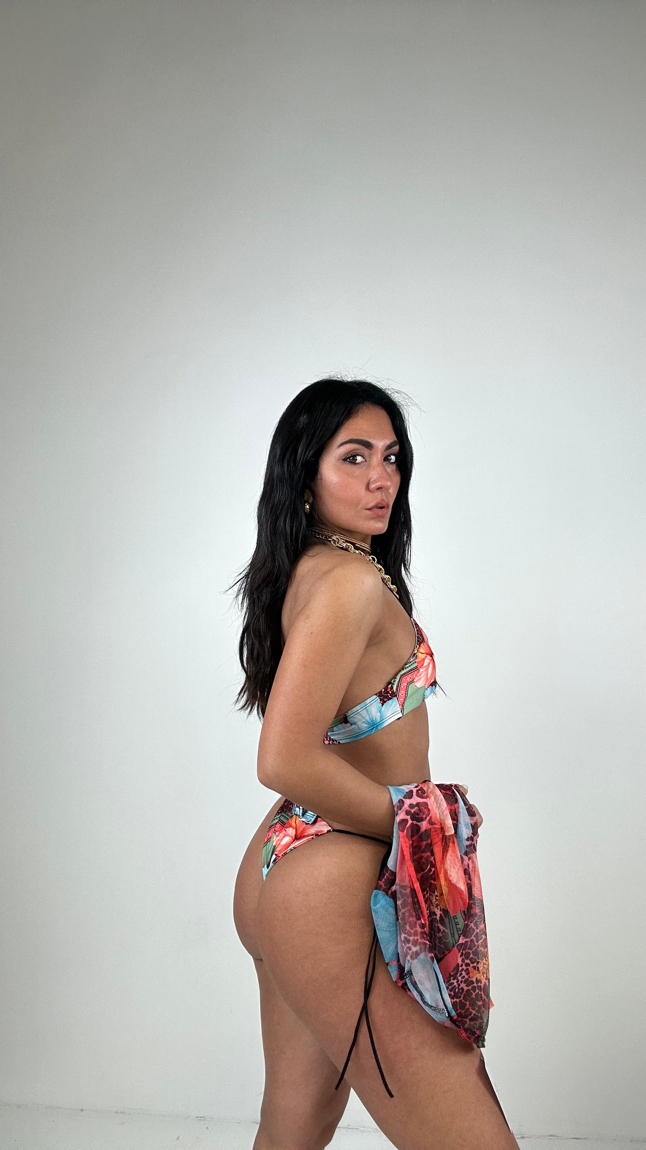 Bikini CON MINIDRESS - AZZURRO
