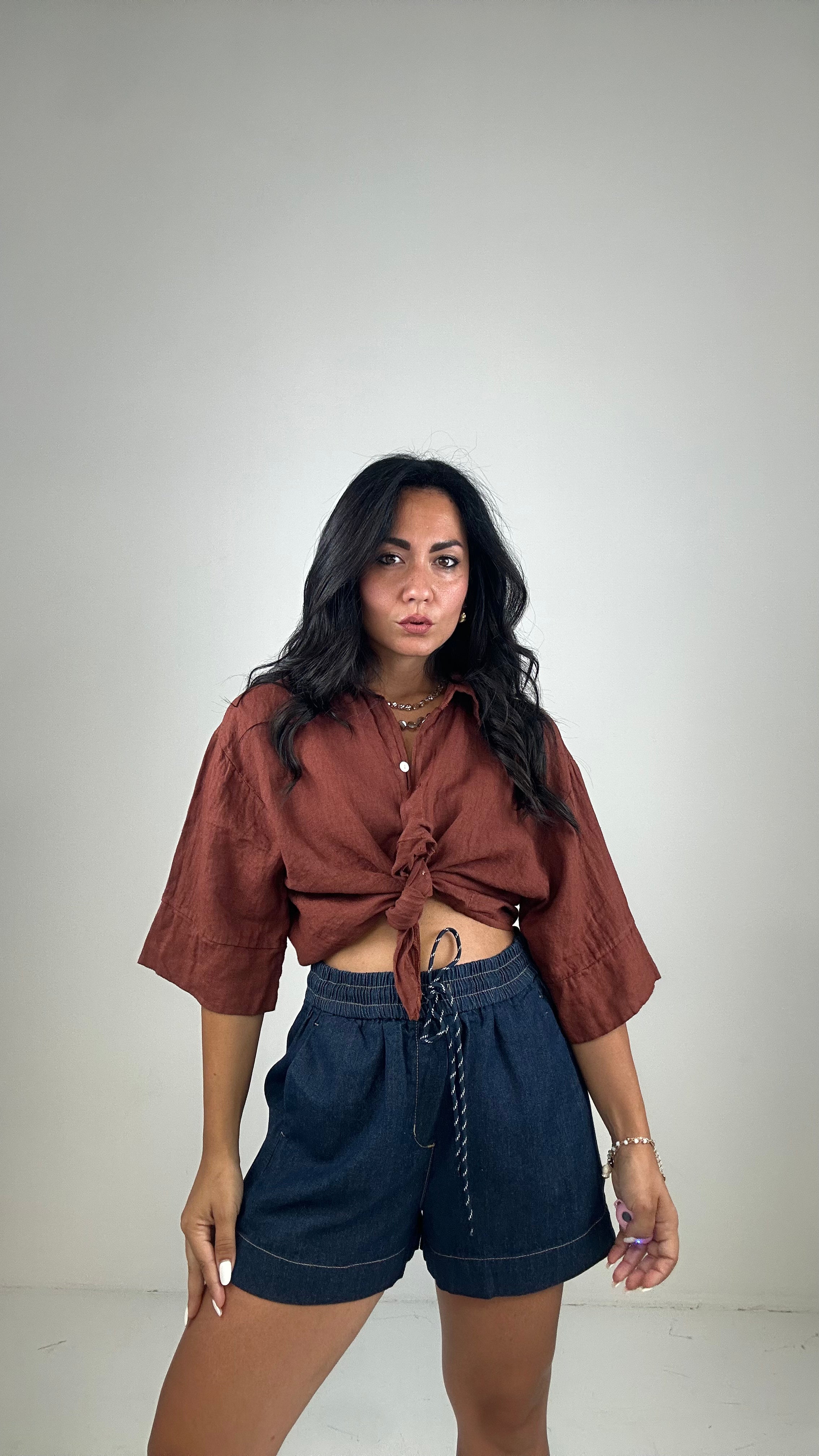 Shorts COMFY DENIM - JEANS SCURO