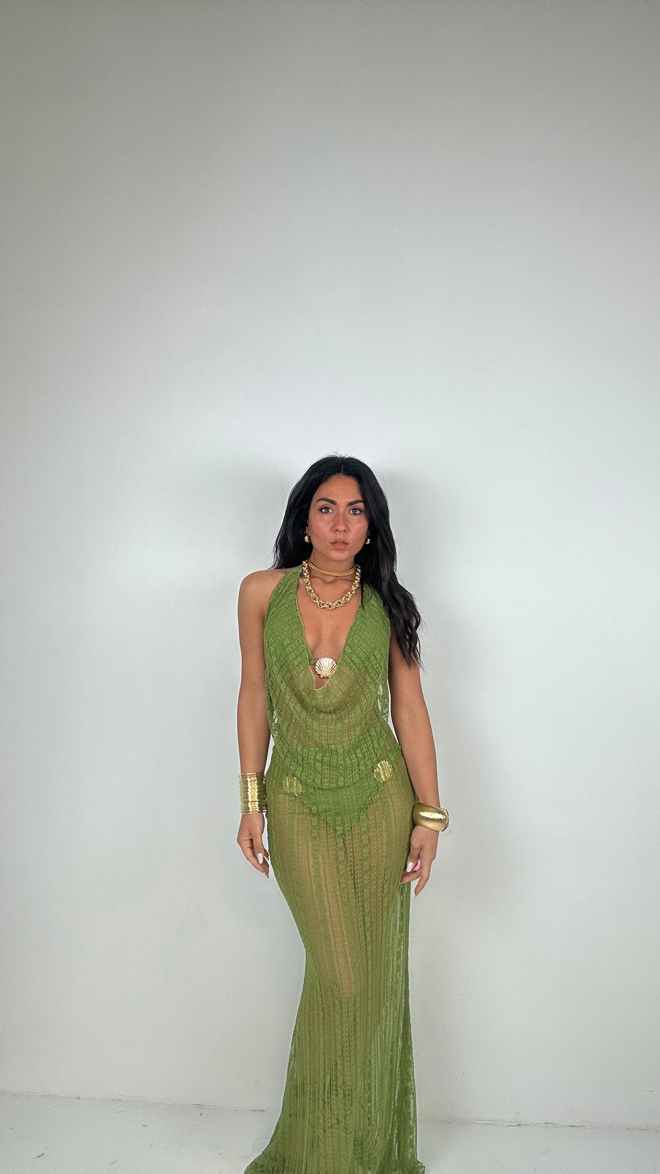 Bikini CONCHIGLIA GONNA - VERDE