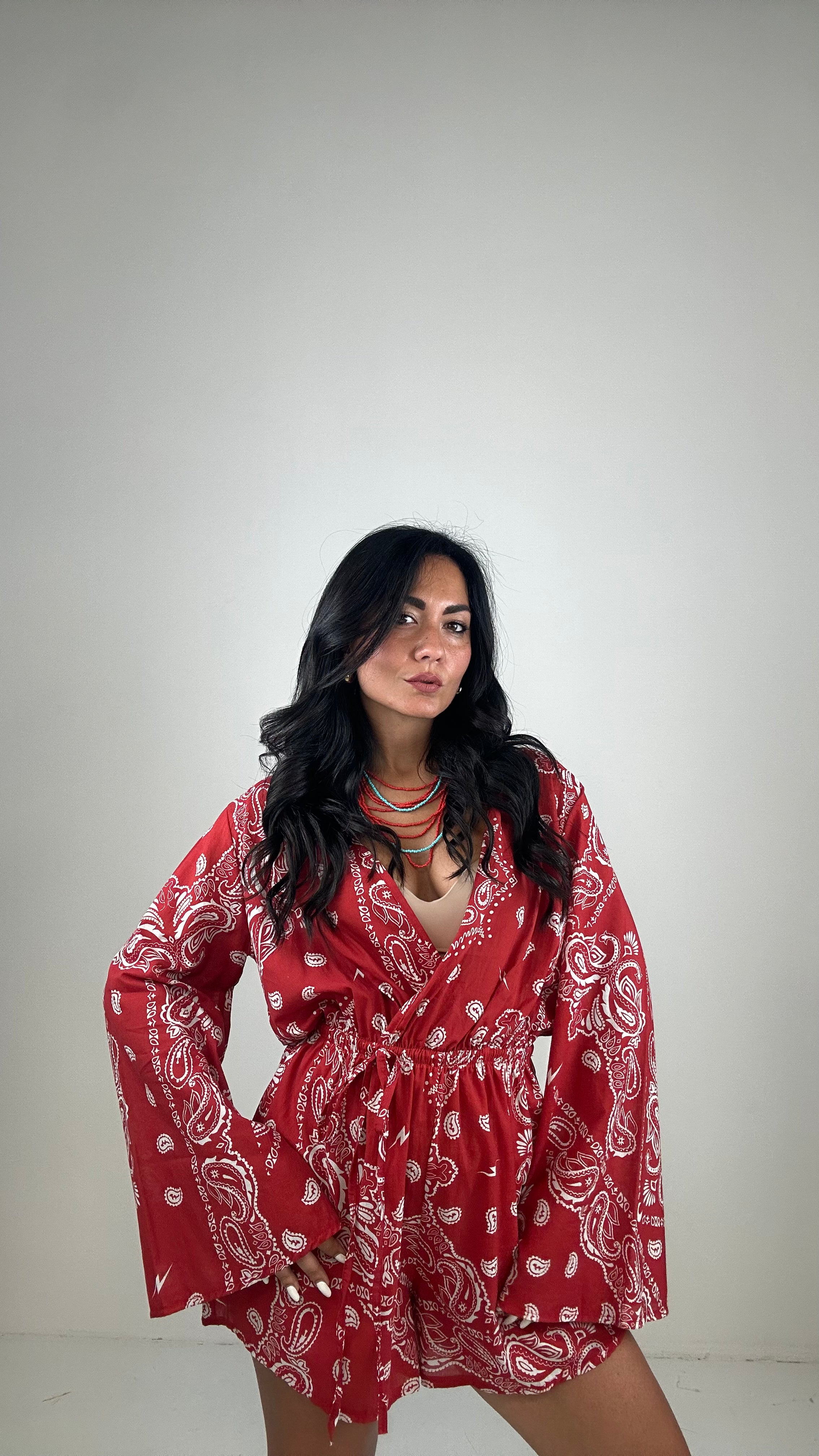 Tutina BANDANA - ROSSO