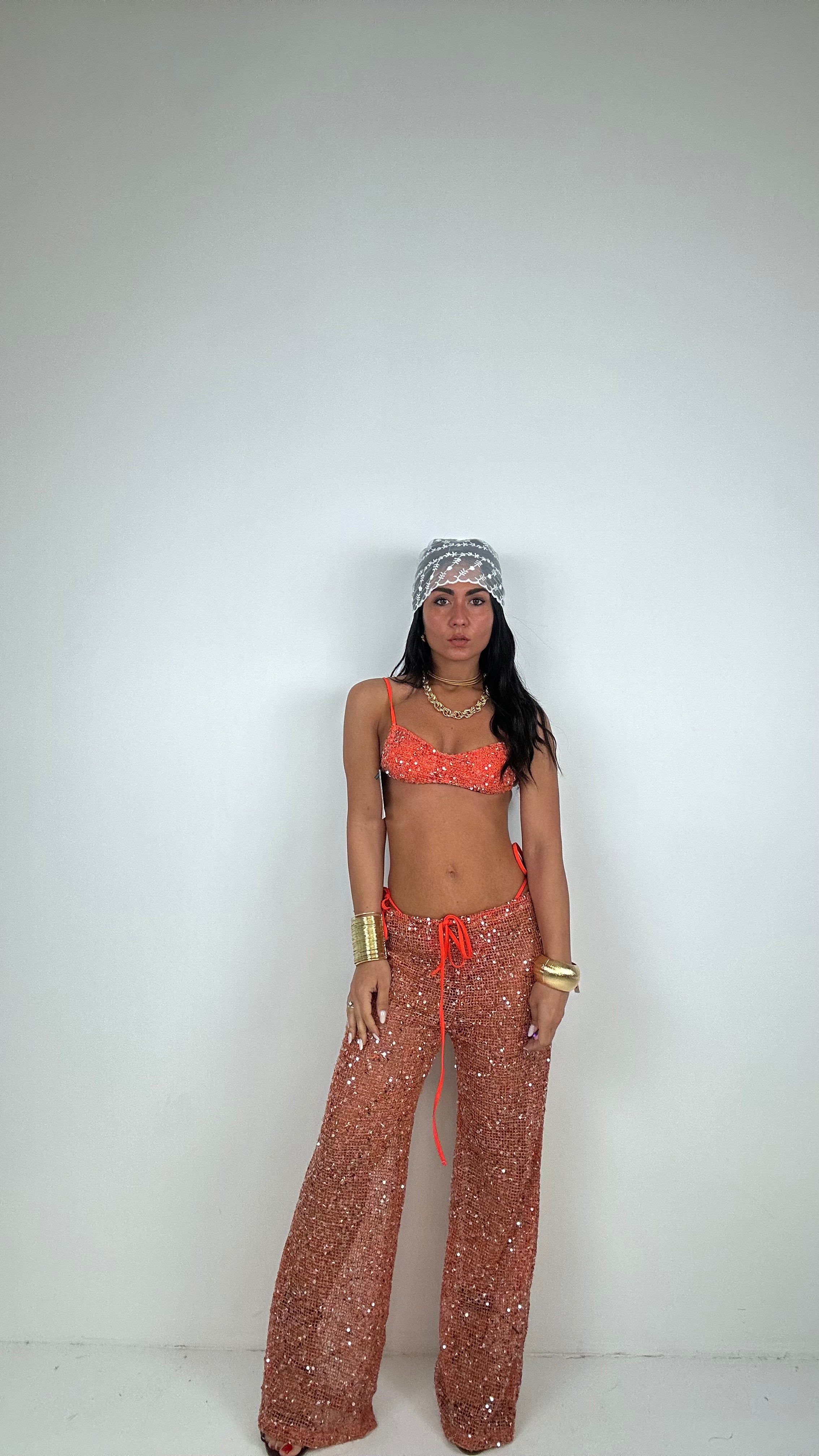 Bikini CON PANTALONE - ARANCIO