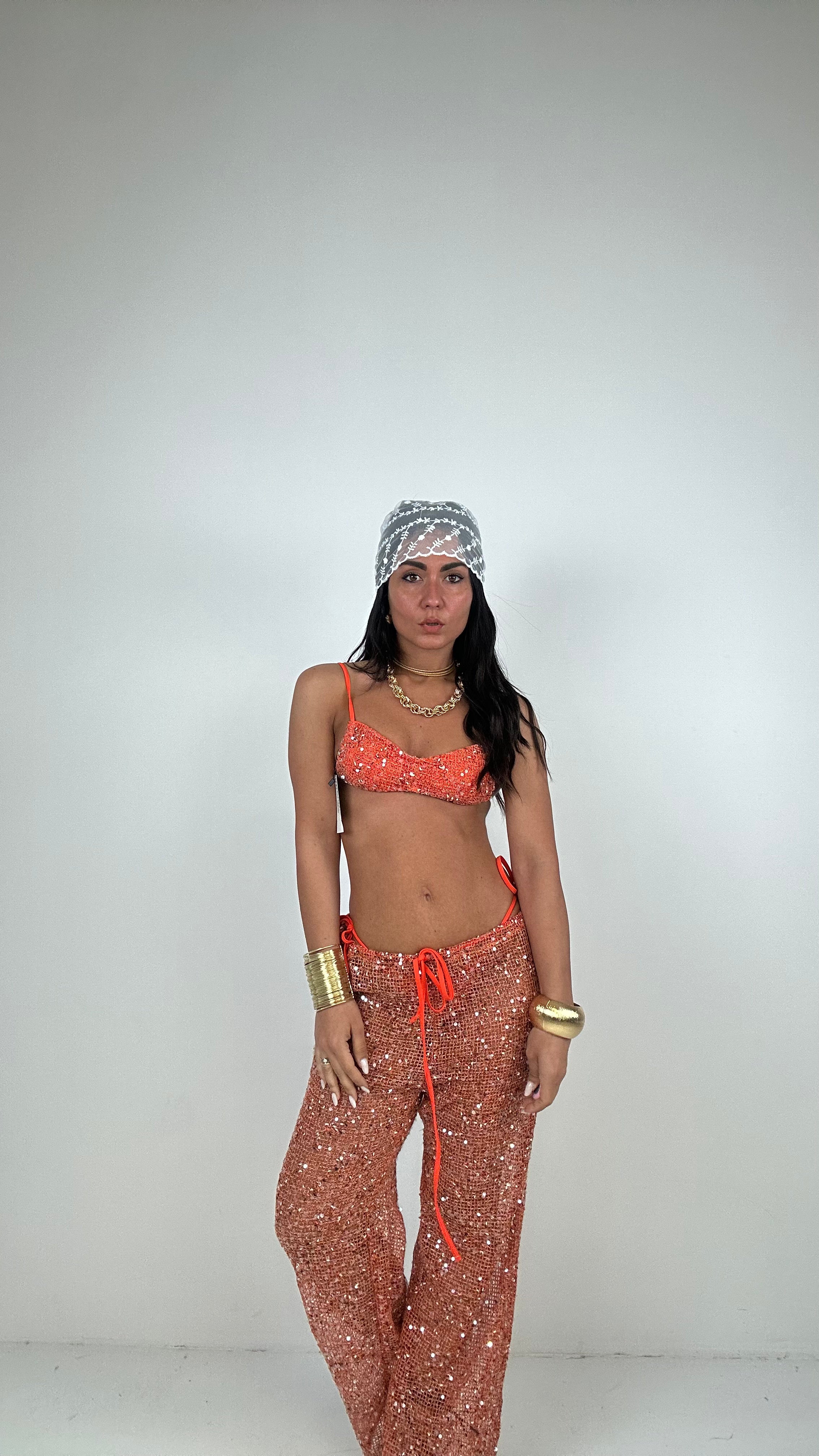 Bikini CON PANTALONE - ARANCIO
