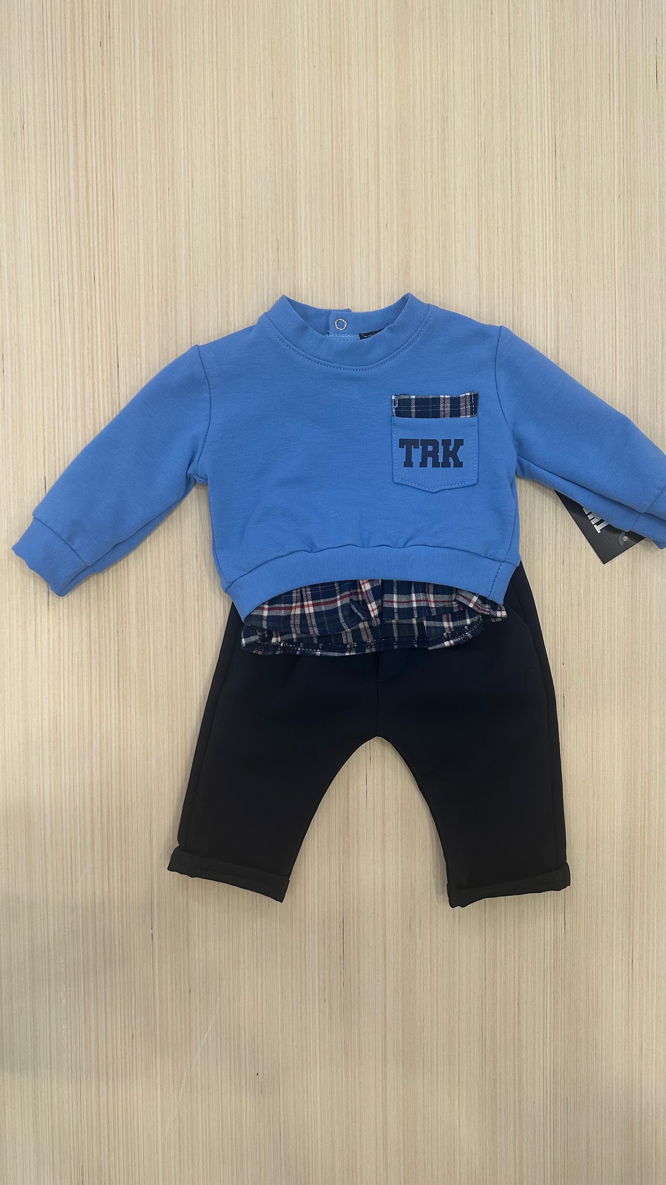 Coordinato TRK 3-12M - BLU