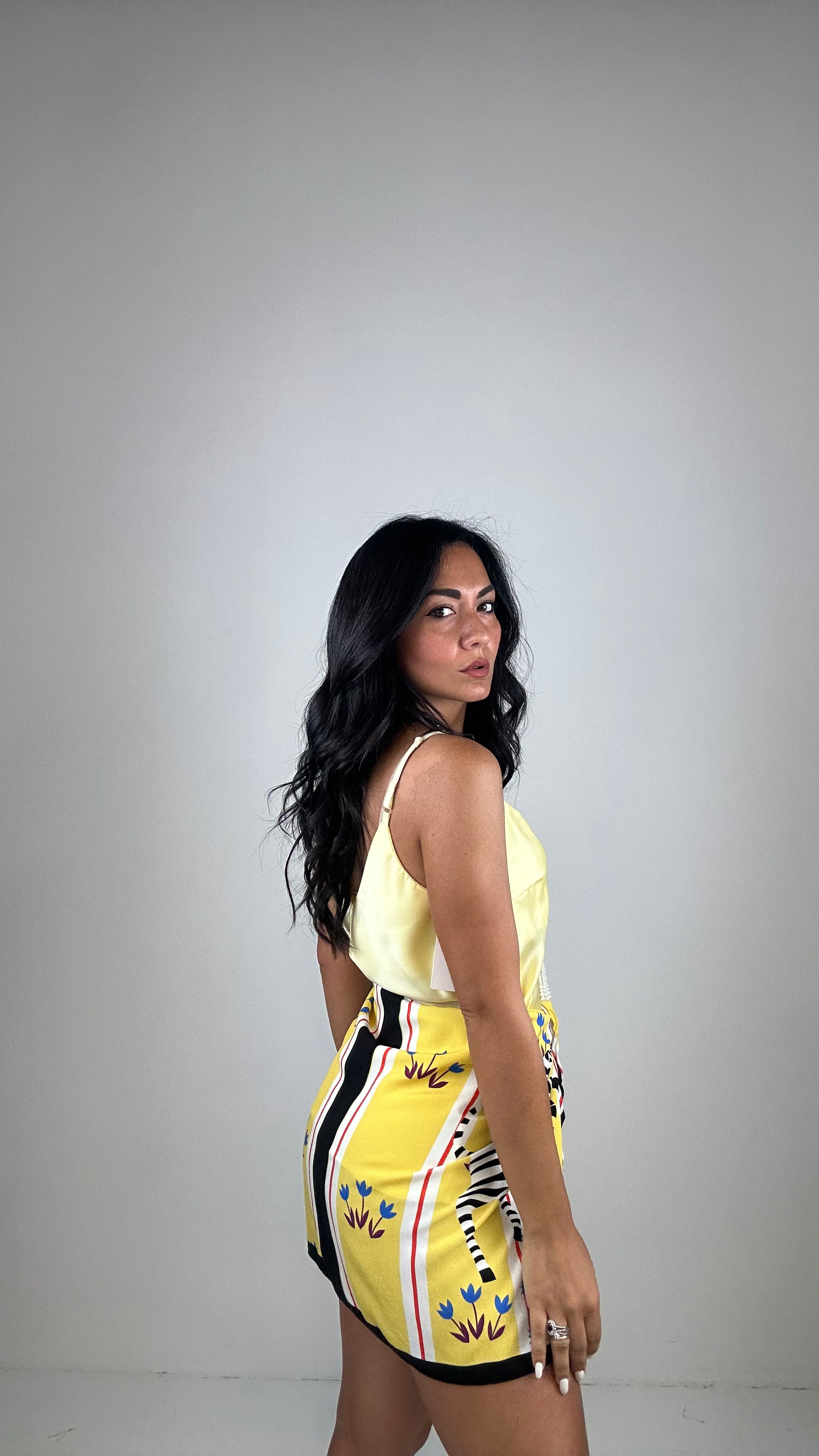Gonna PAREO CON NODO - GIALLO