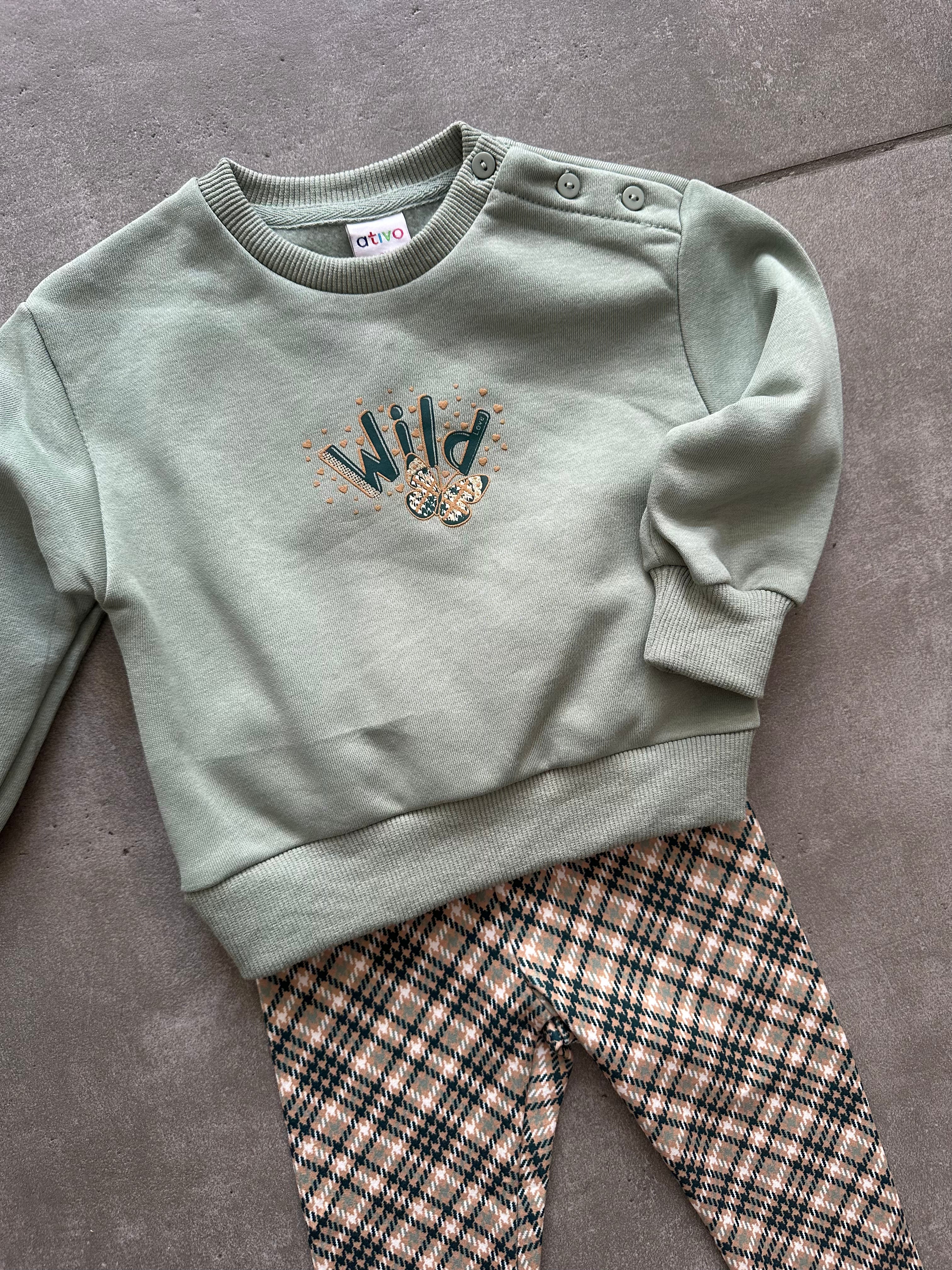 Completino WILD 6-36M - VERDE