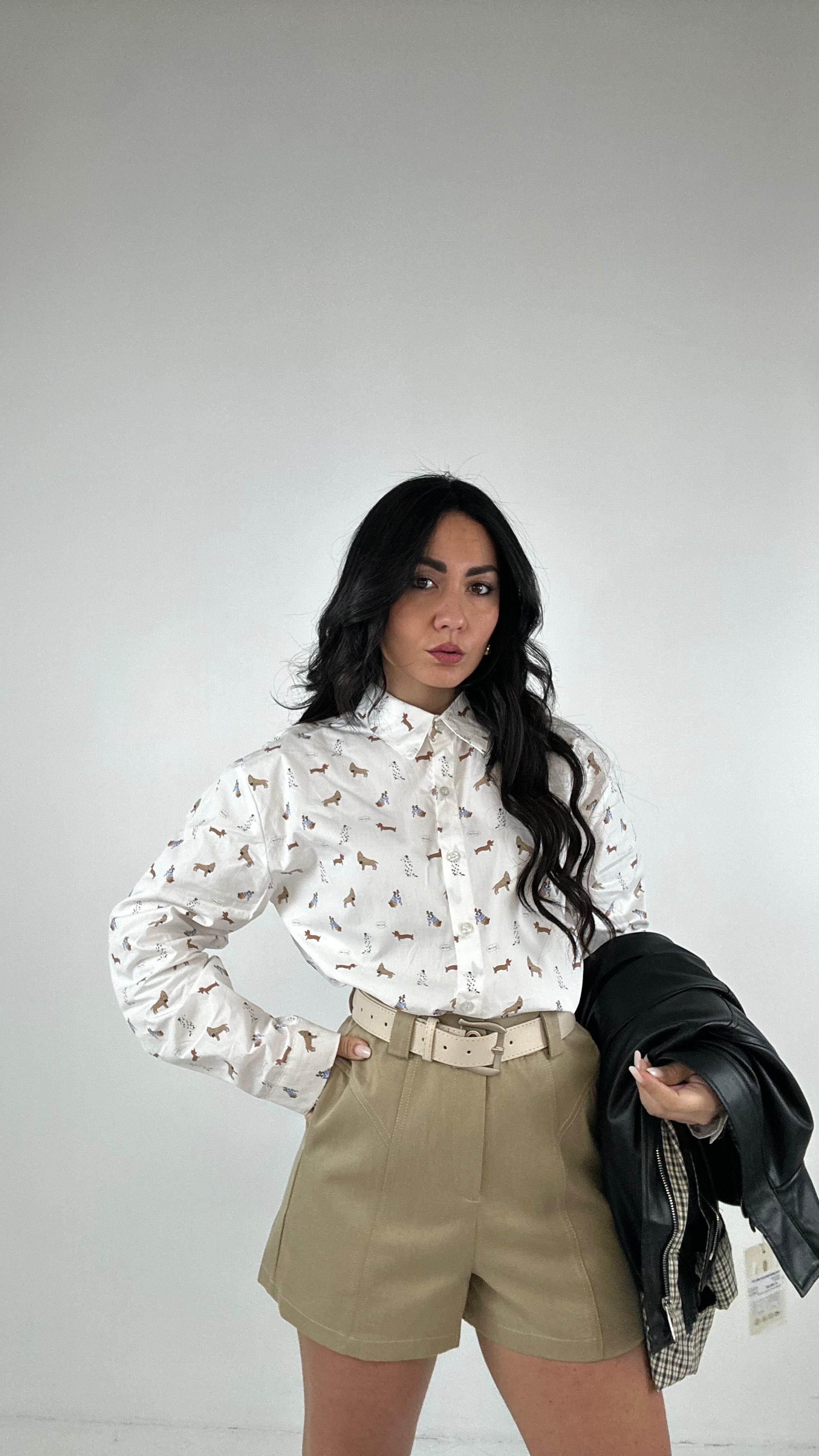 Shorts CINTA AL TOP - KHAKI