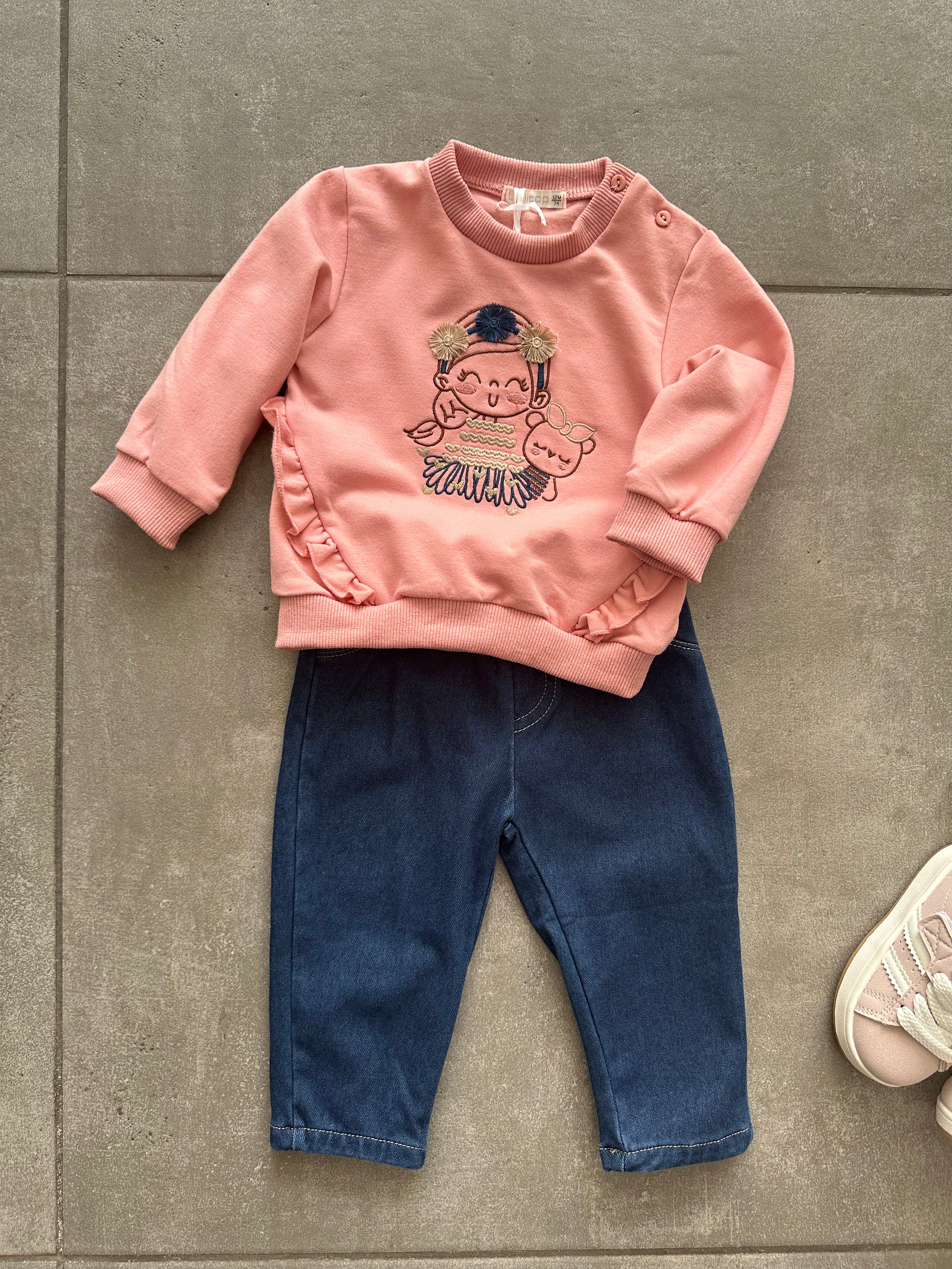 Completo PUPA 12-36M - ROSA