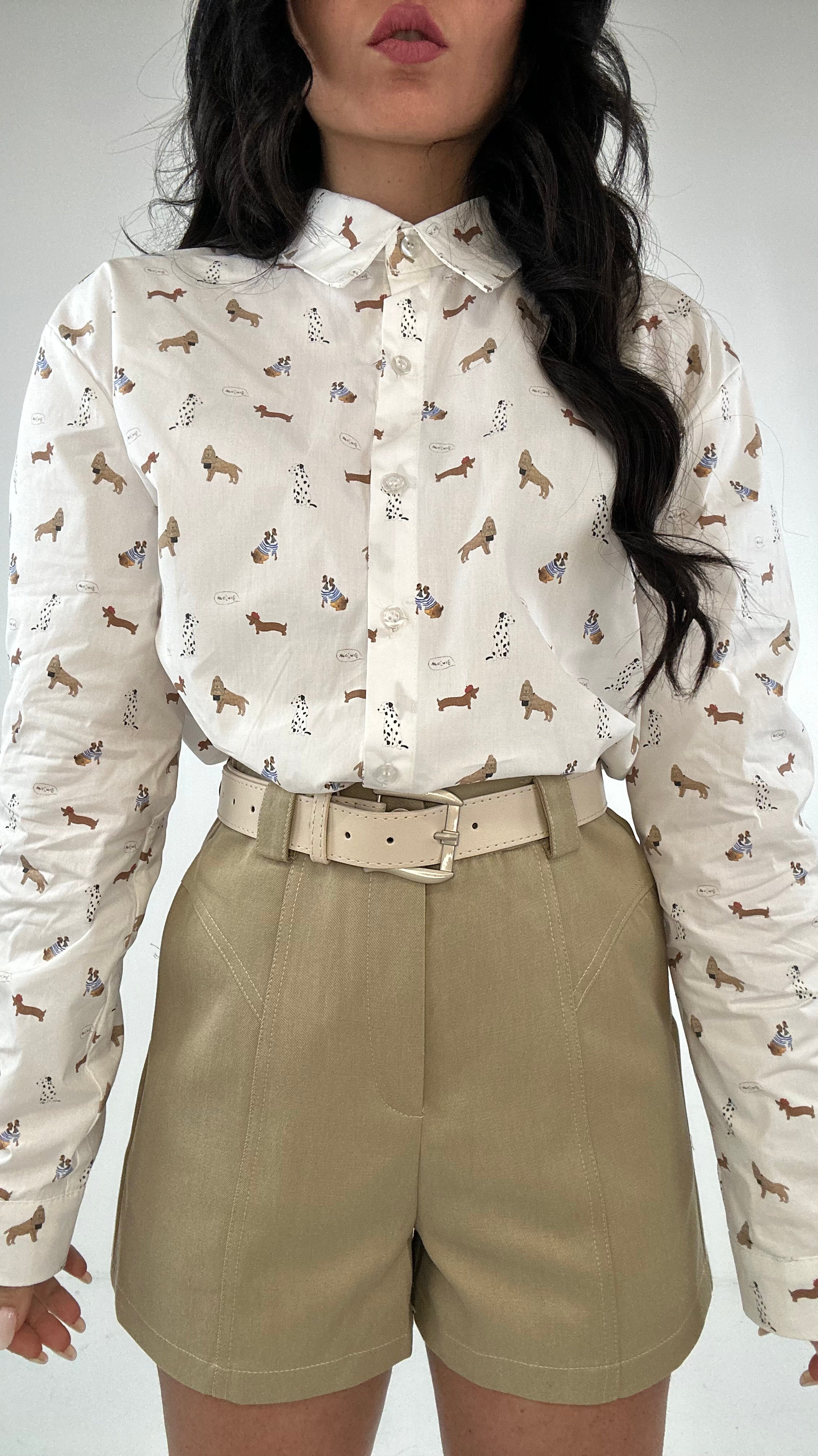 Shorts CINTA AL TOP - KHAKI