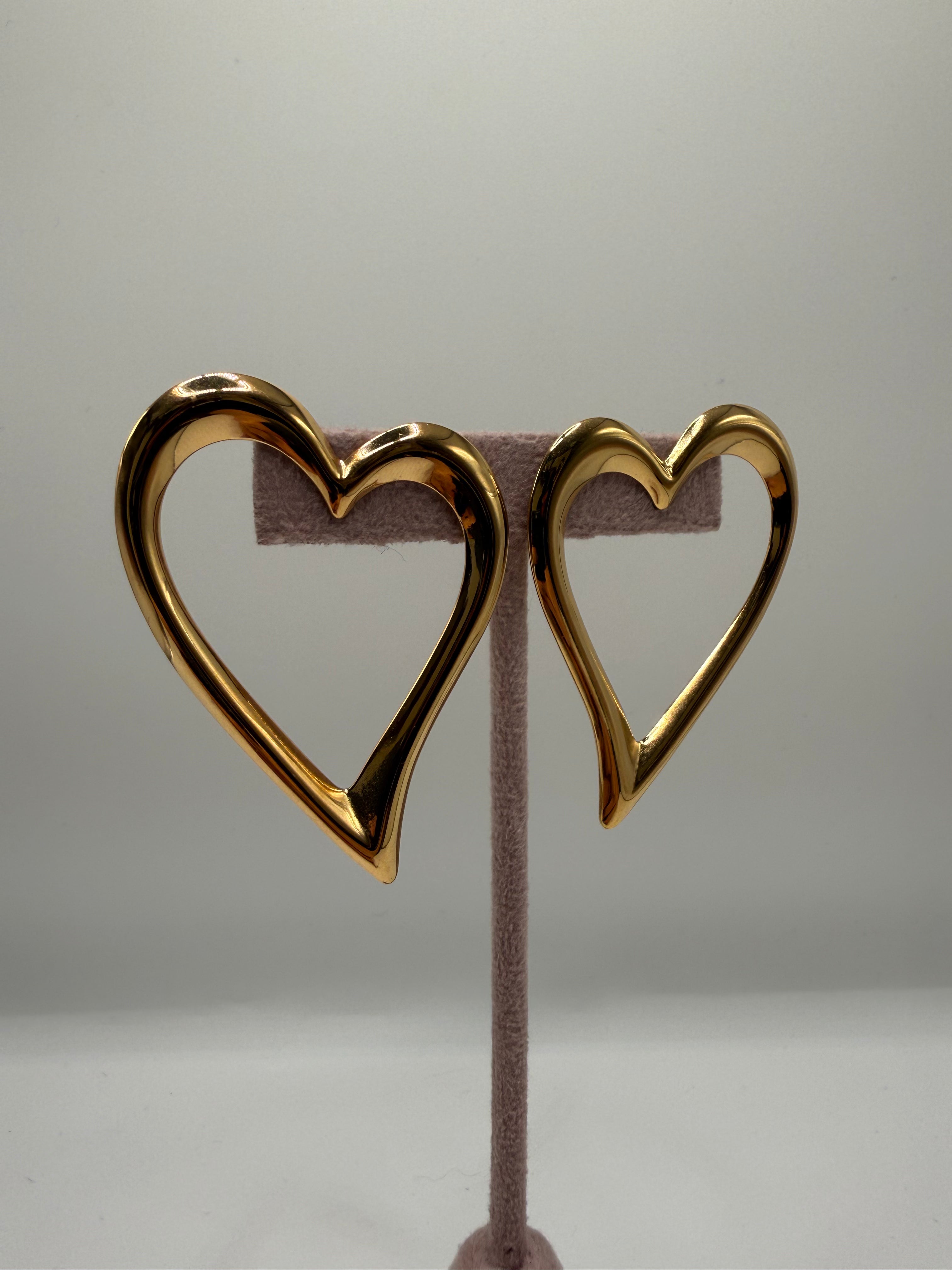 Orecchino CUORE STIL - ORO