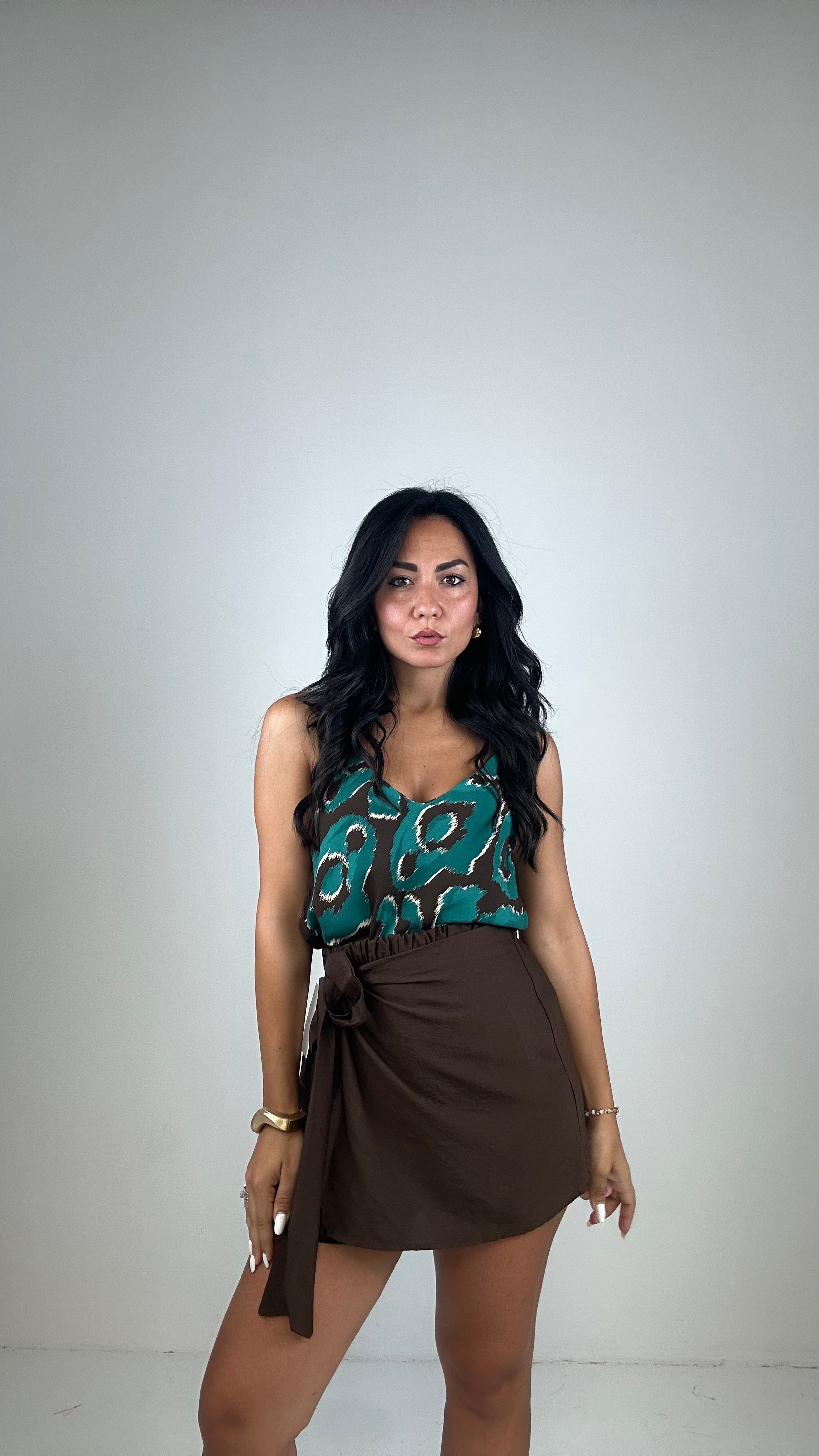 Pantagonna BASIC PAREO - MARRONE