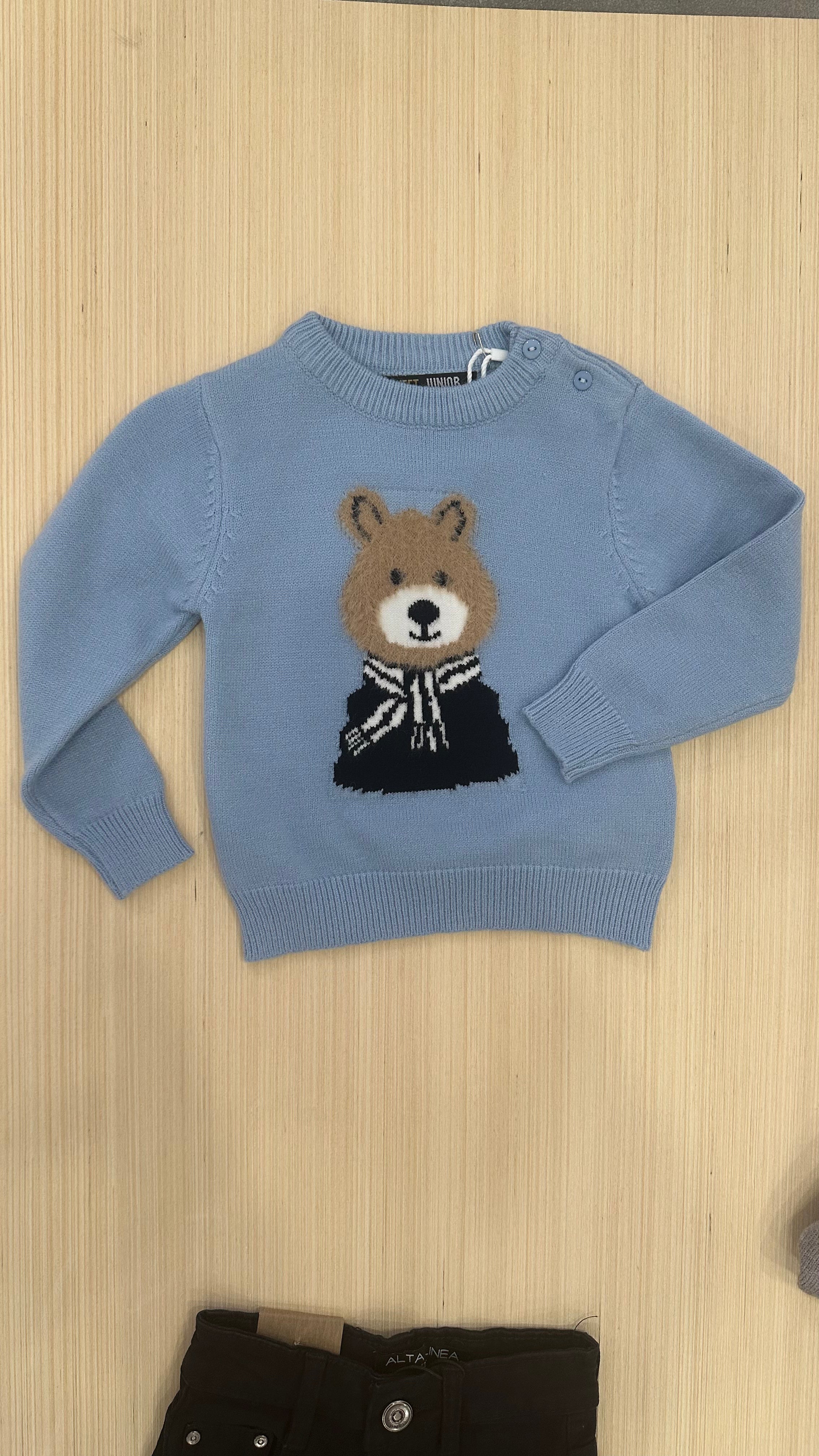 Pull ORSO PELLICCIOSO - CELESTE