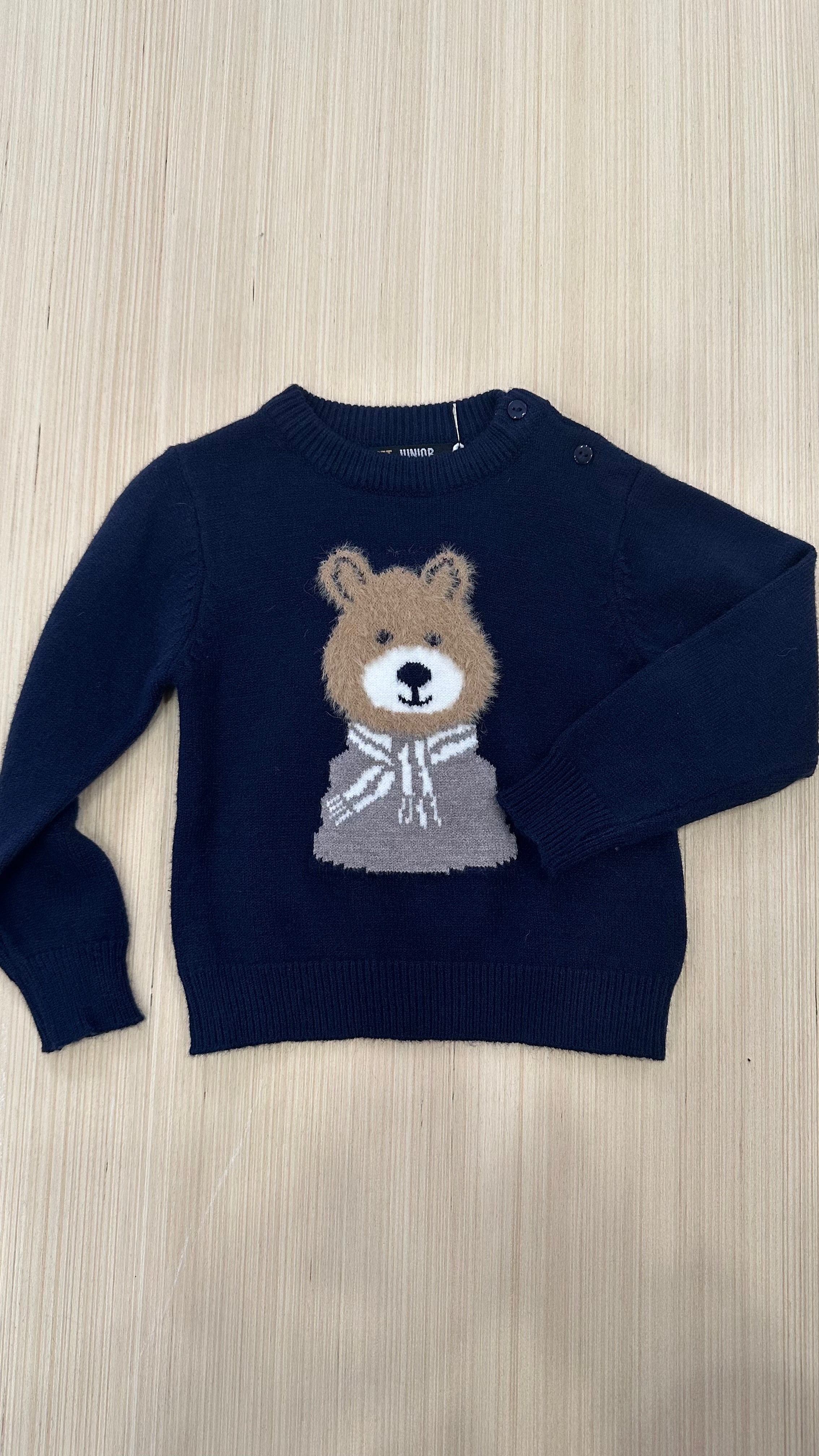 Pull ORSO PELLICCIOSO - BLU