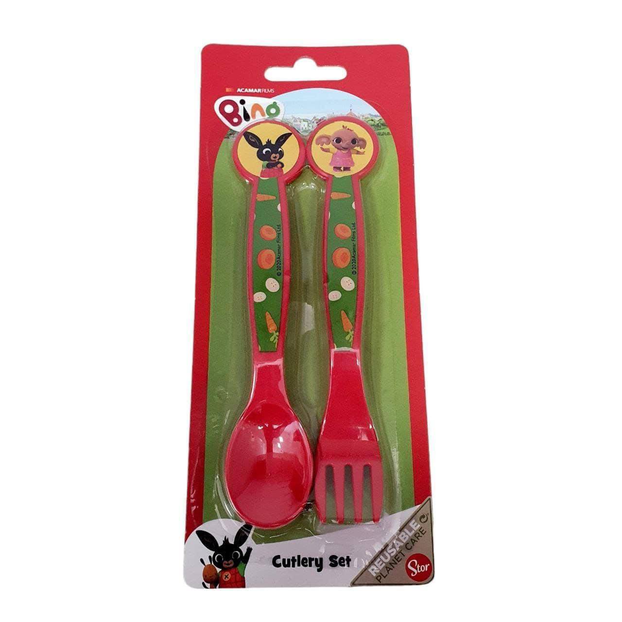 Set POSATE IN PLASTICA DISNEY - ARANCIO