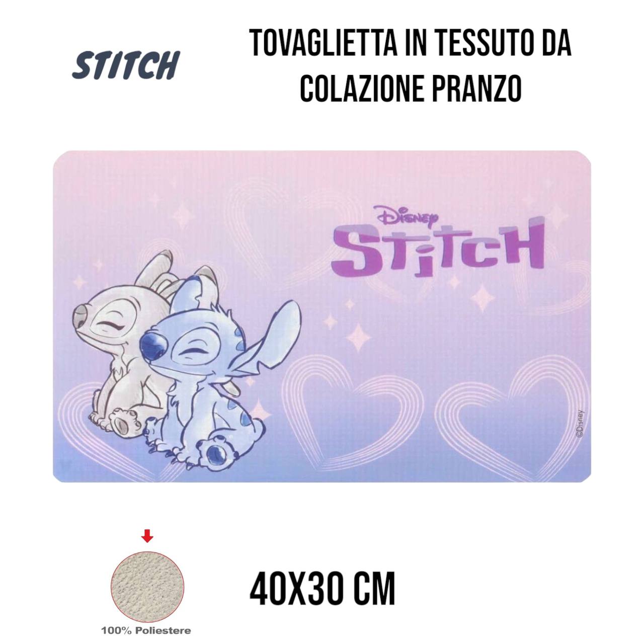Tovaglietta DISNEY - ROSA CIPRIA
