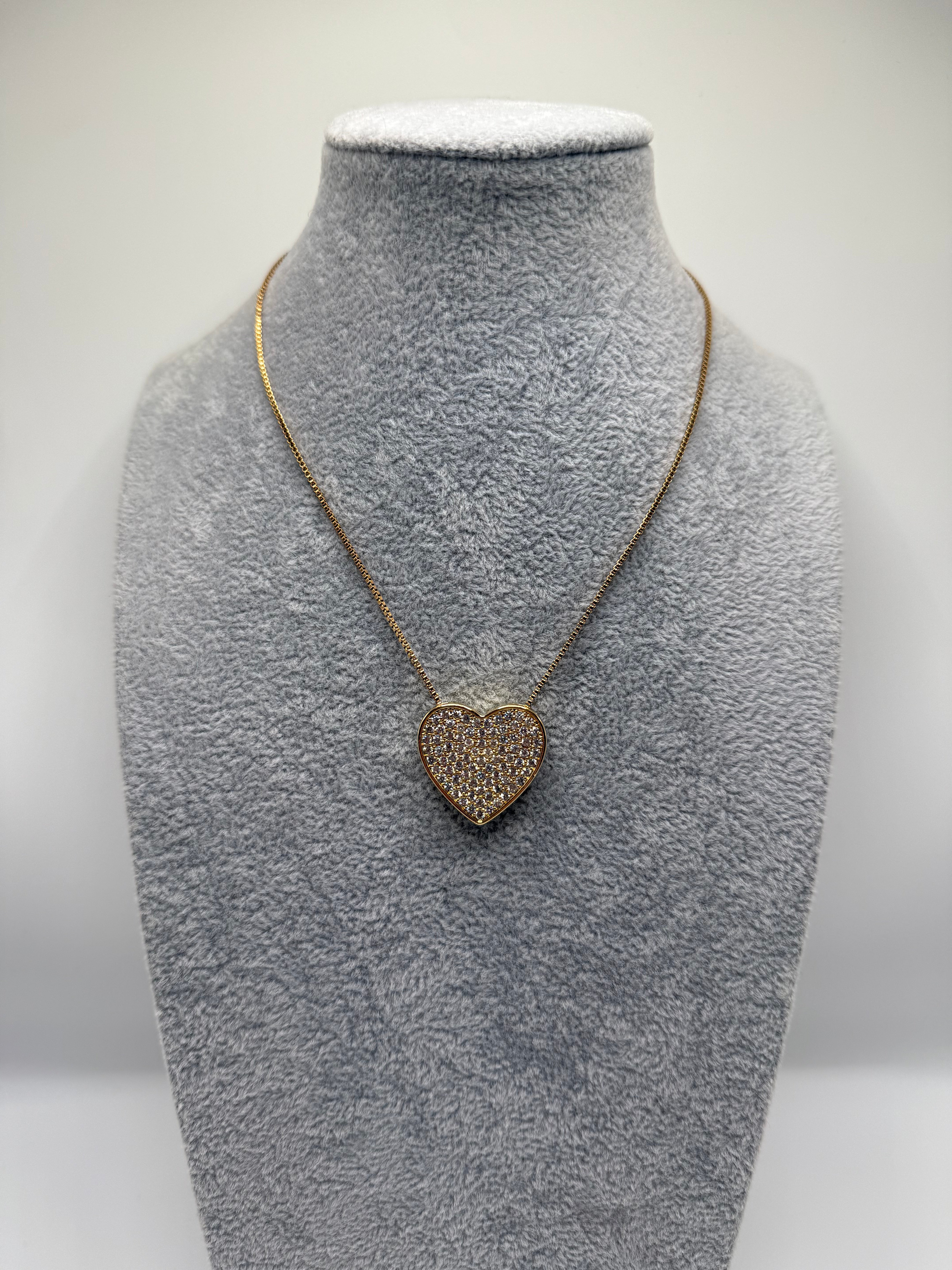 Collana CUORE BRILL 0.2 - ORO