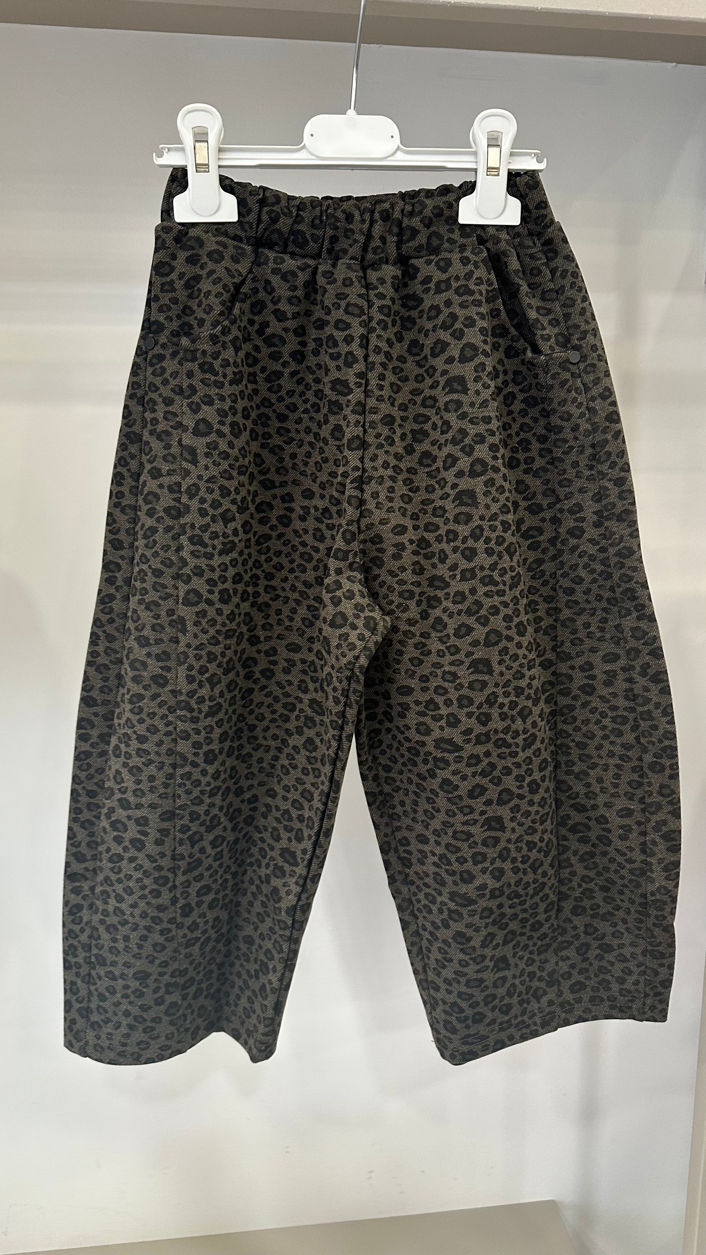 Jeans BALLON ANIMALIER 4-14A - MARRONE