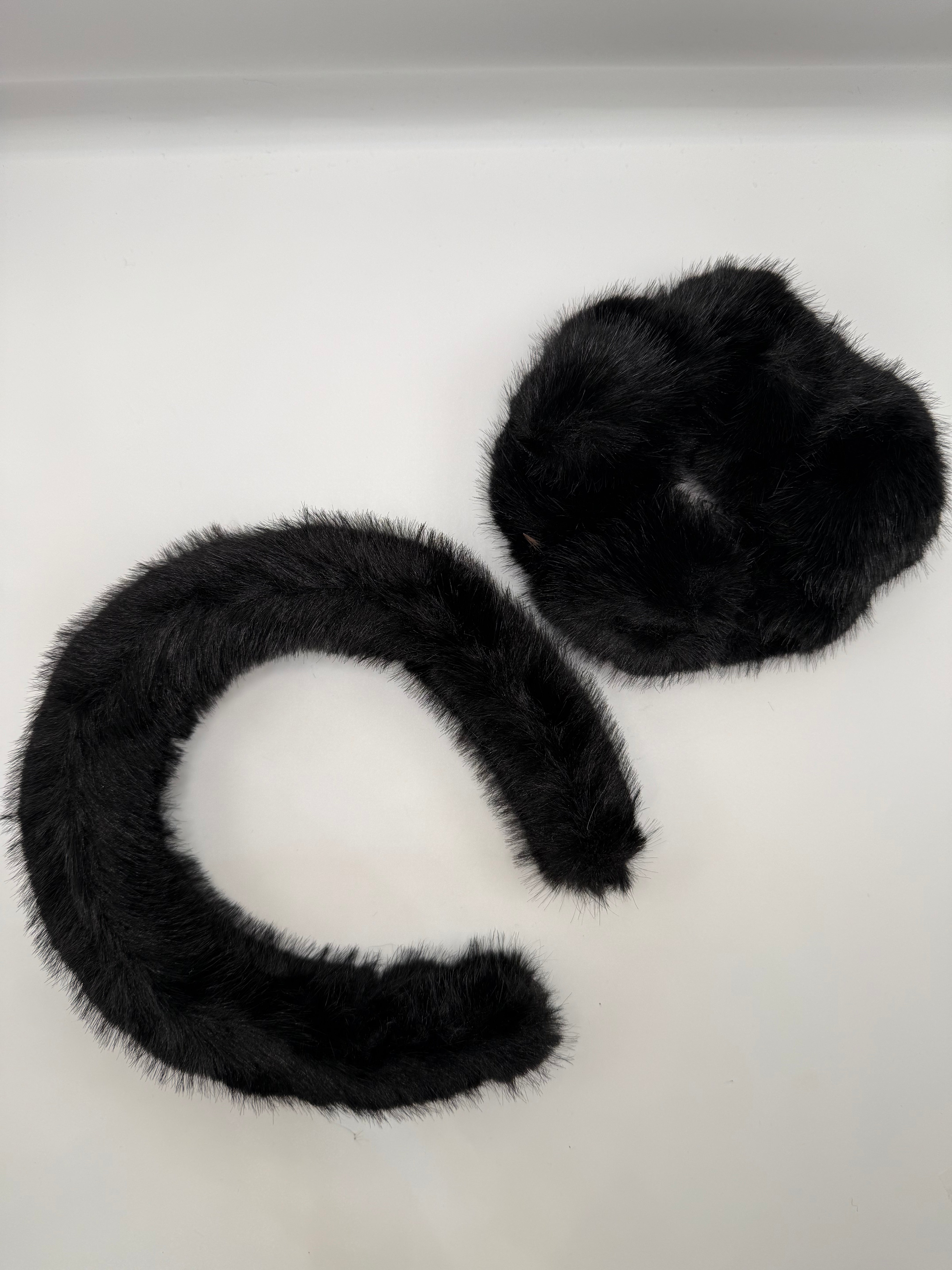 Set FRONTINO ED ELASTICO - NERO