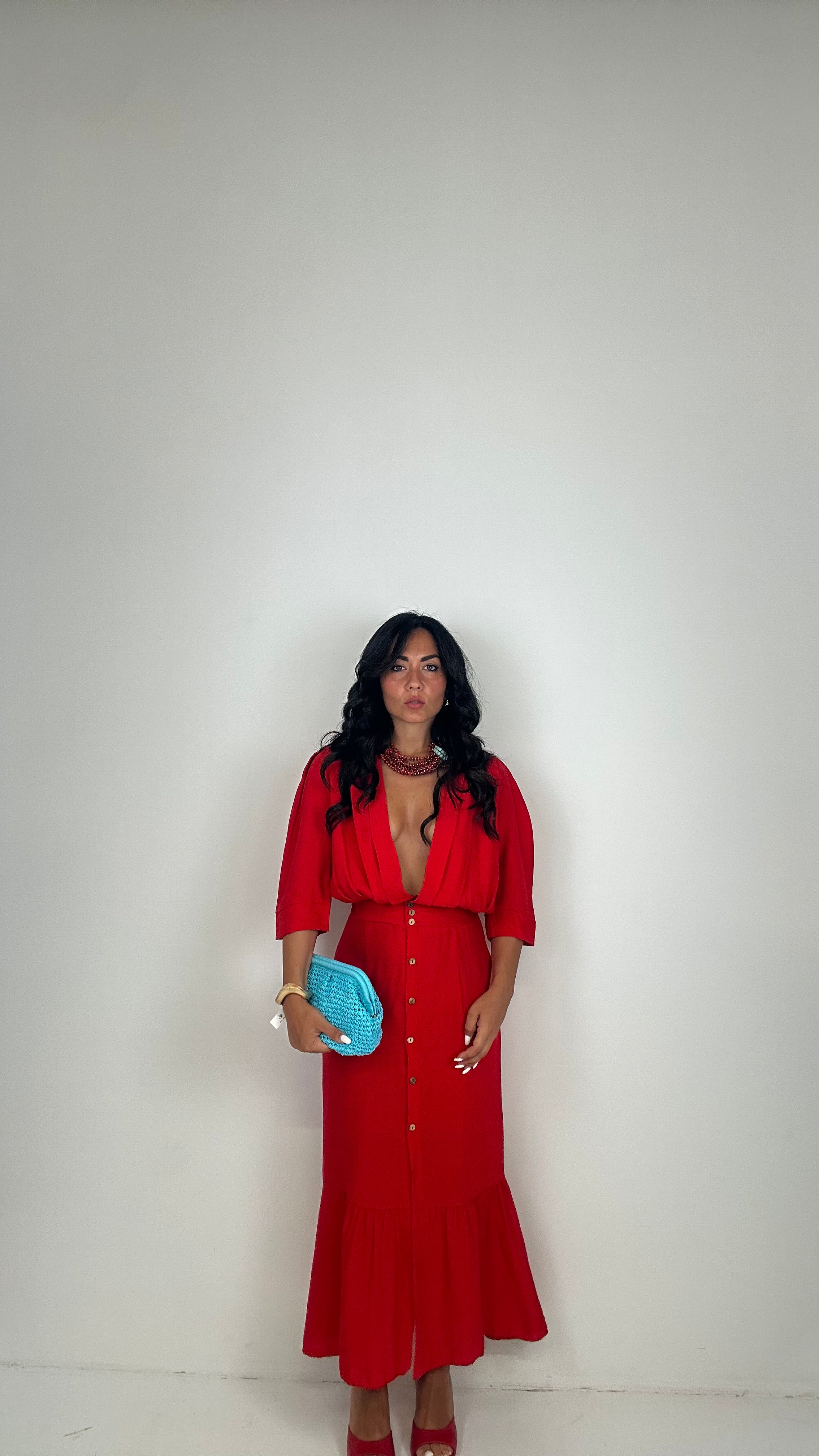 Vestito ANNAGIULIA - ROSSO