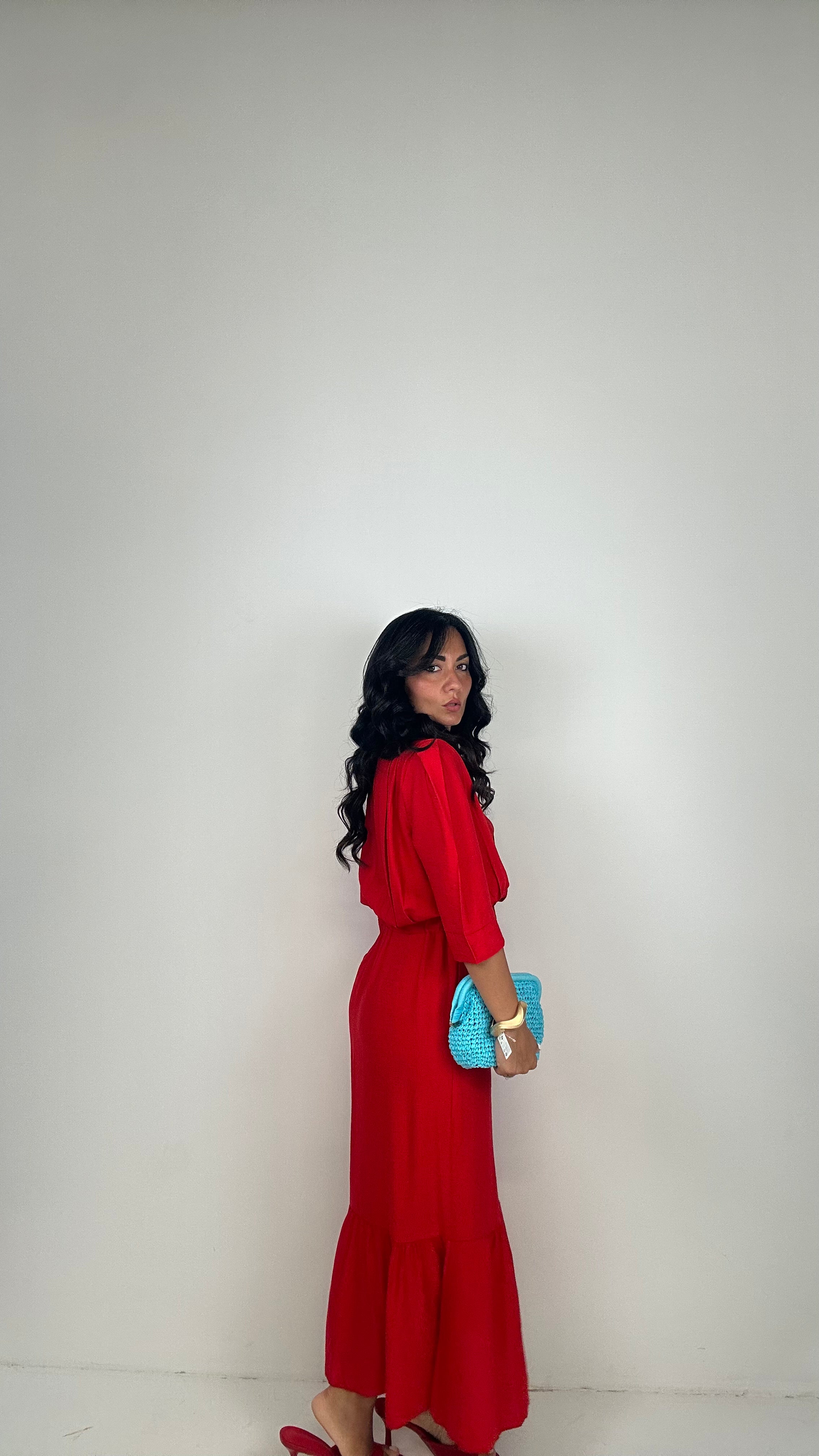 Vestito ANNAGIULIA - ROSSO