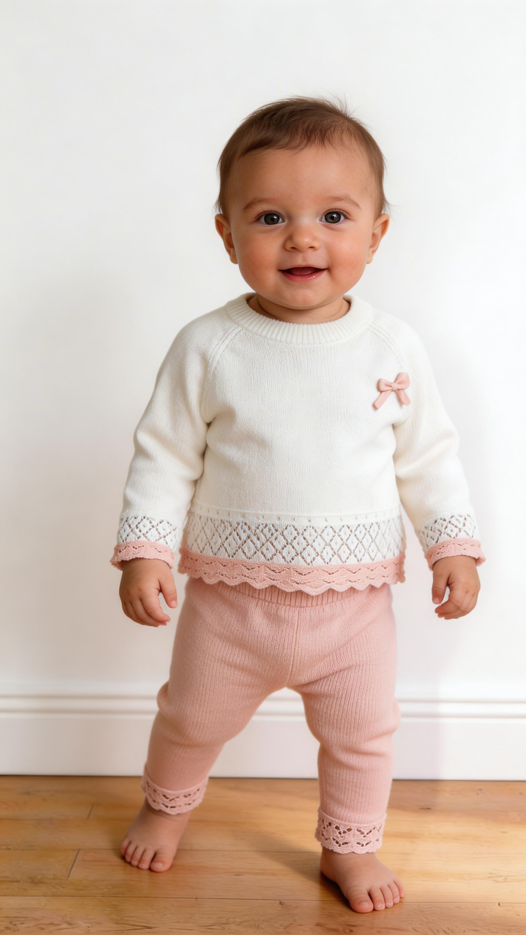 Completo IN FILO FIOCCO 1-12M - BIANCO