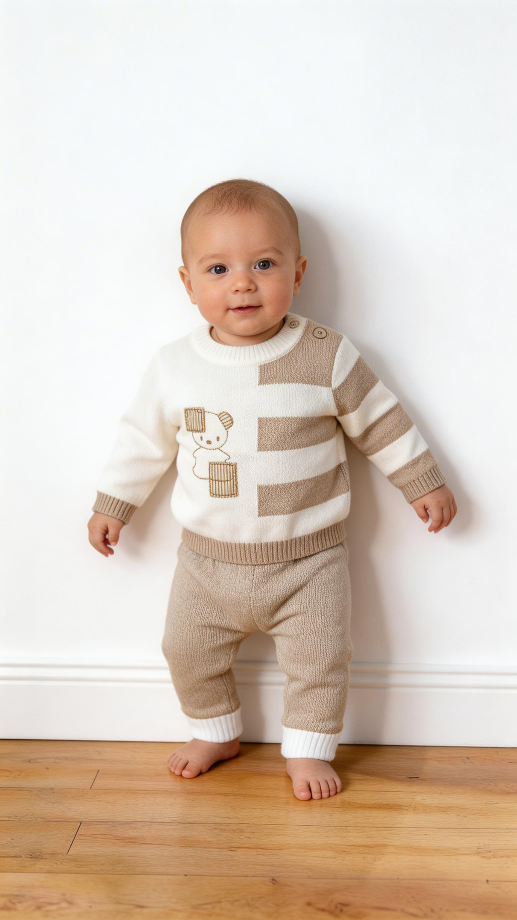 Completo ORSO 1-12M - BEIGE