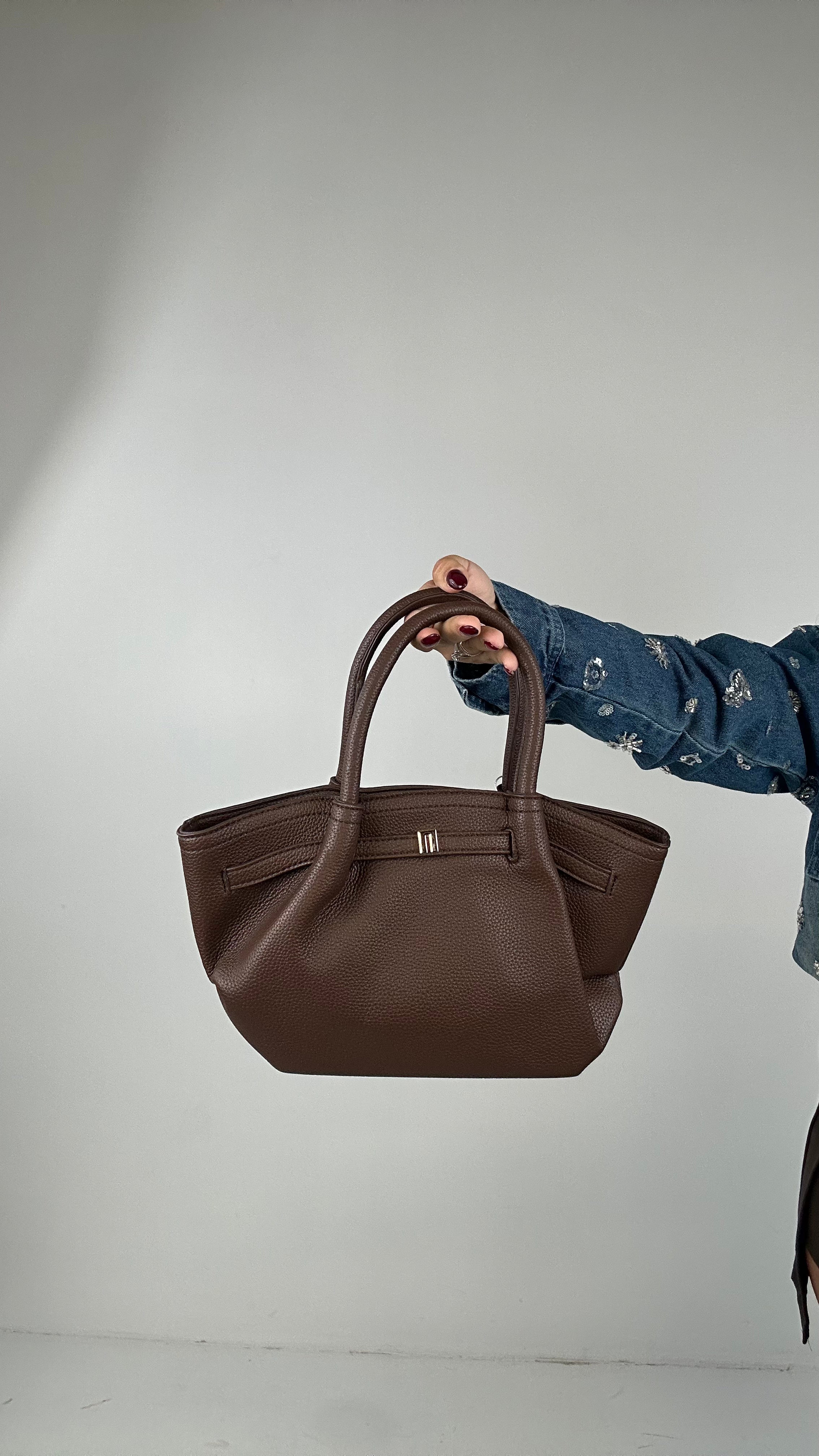 Borsa TRIANGLE - MARRONE