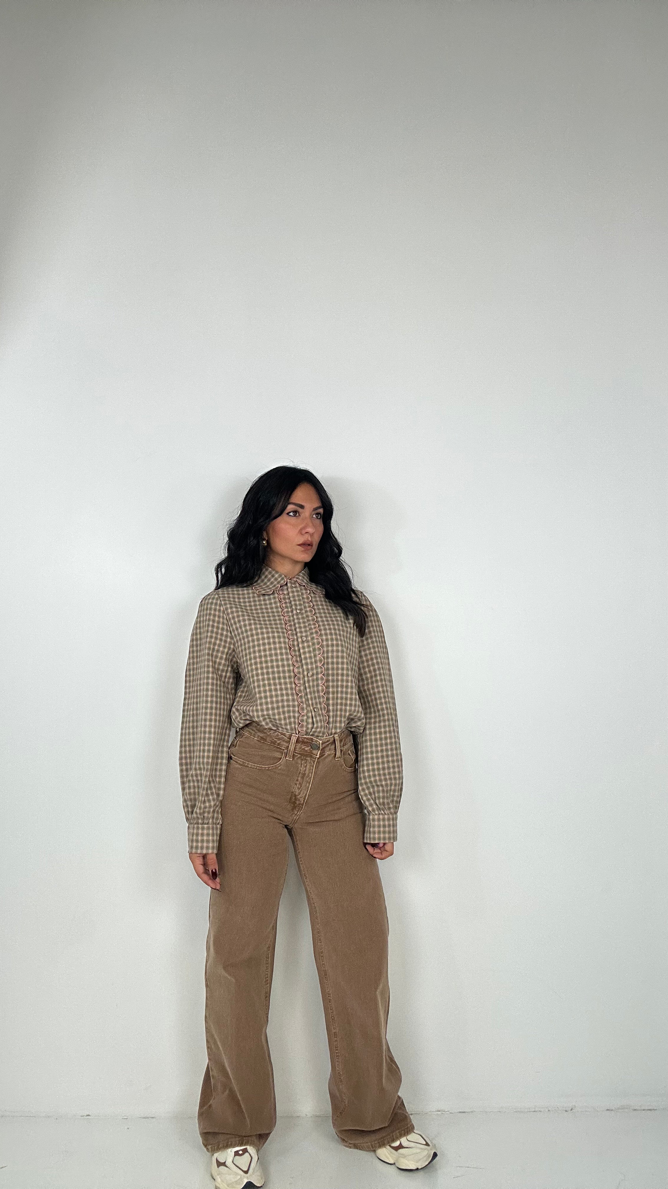 Jeans STRAIGHT FIT CAMEL - BEIGE