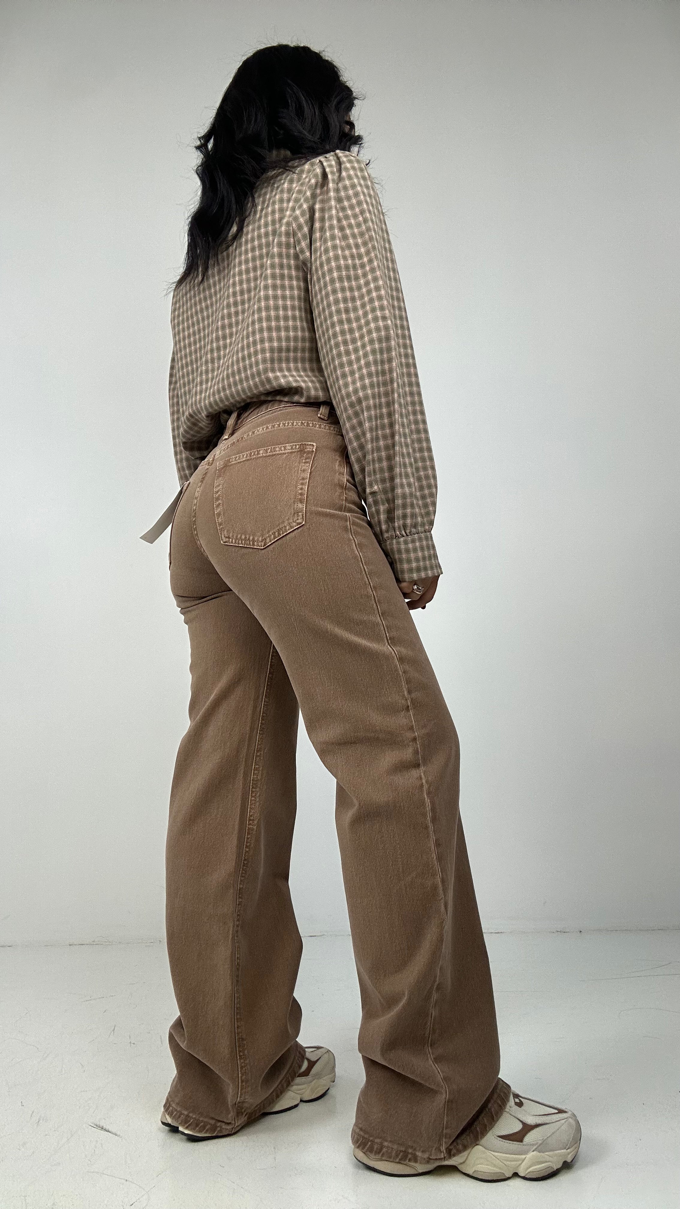 Jeans STRAIGHT FIT CAMEL - BEIGE
