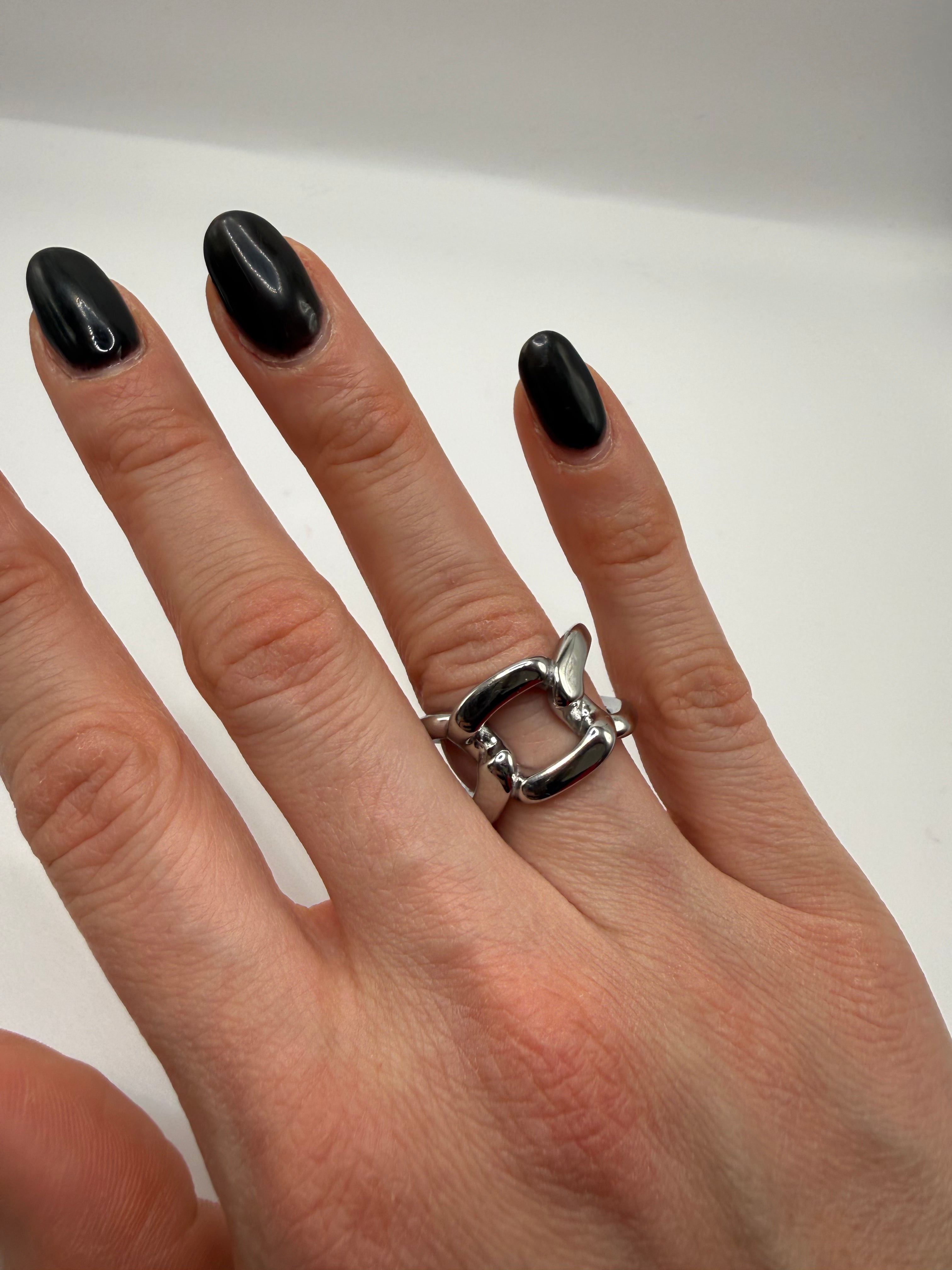 Anello CATENA - ARGENTO