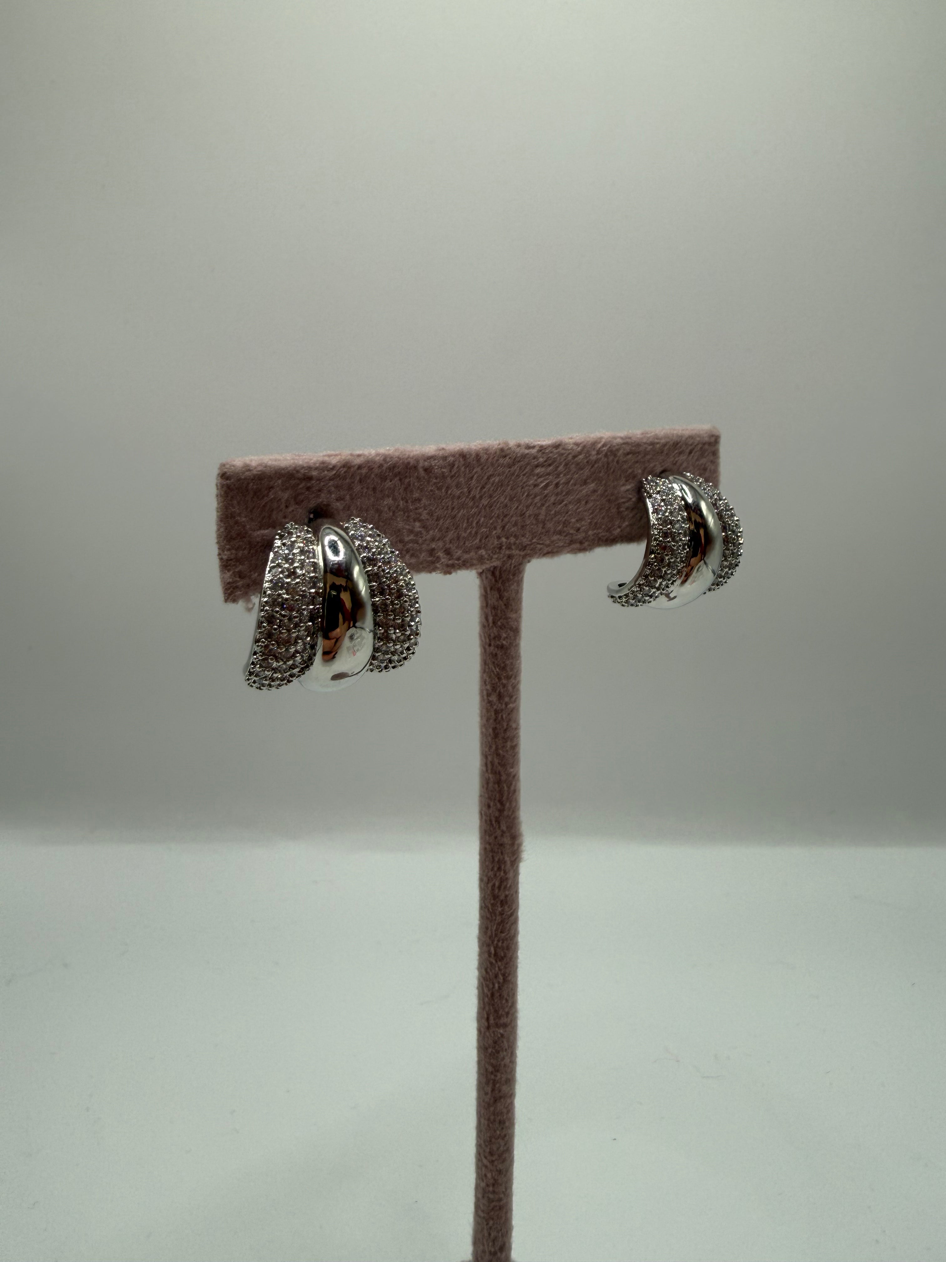 Orecchino CLOU - ARGENTO