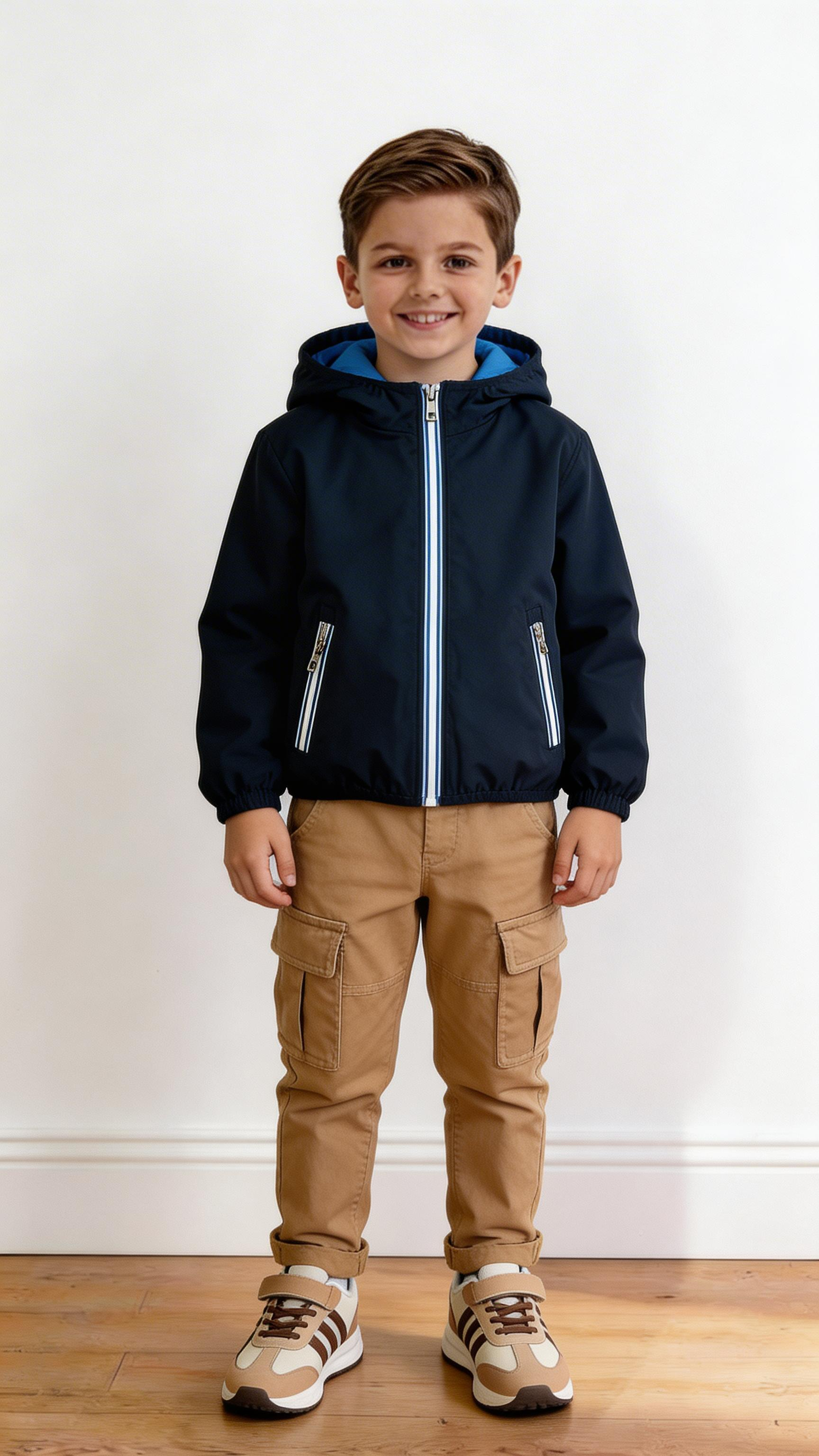 Giubbino 100G DUBBLE BOY 4-12A - BLU