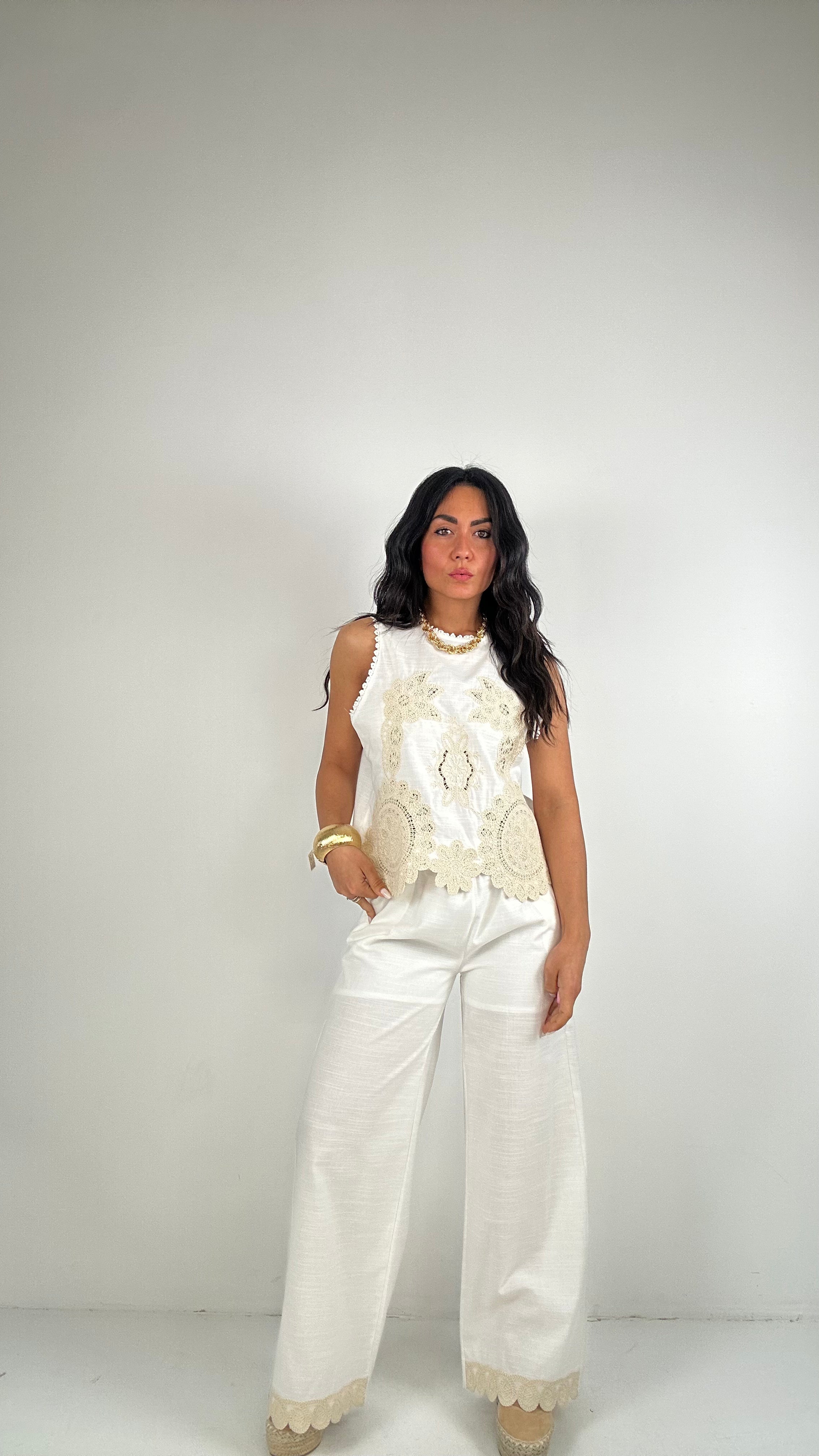 Completo ORIGAMI - BIANCO