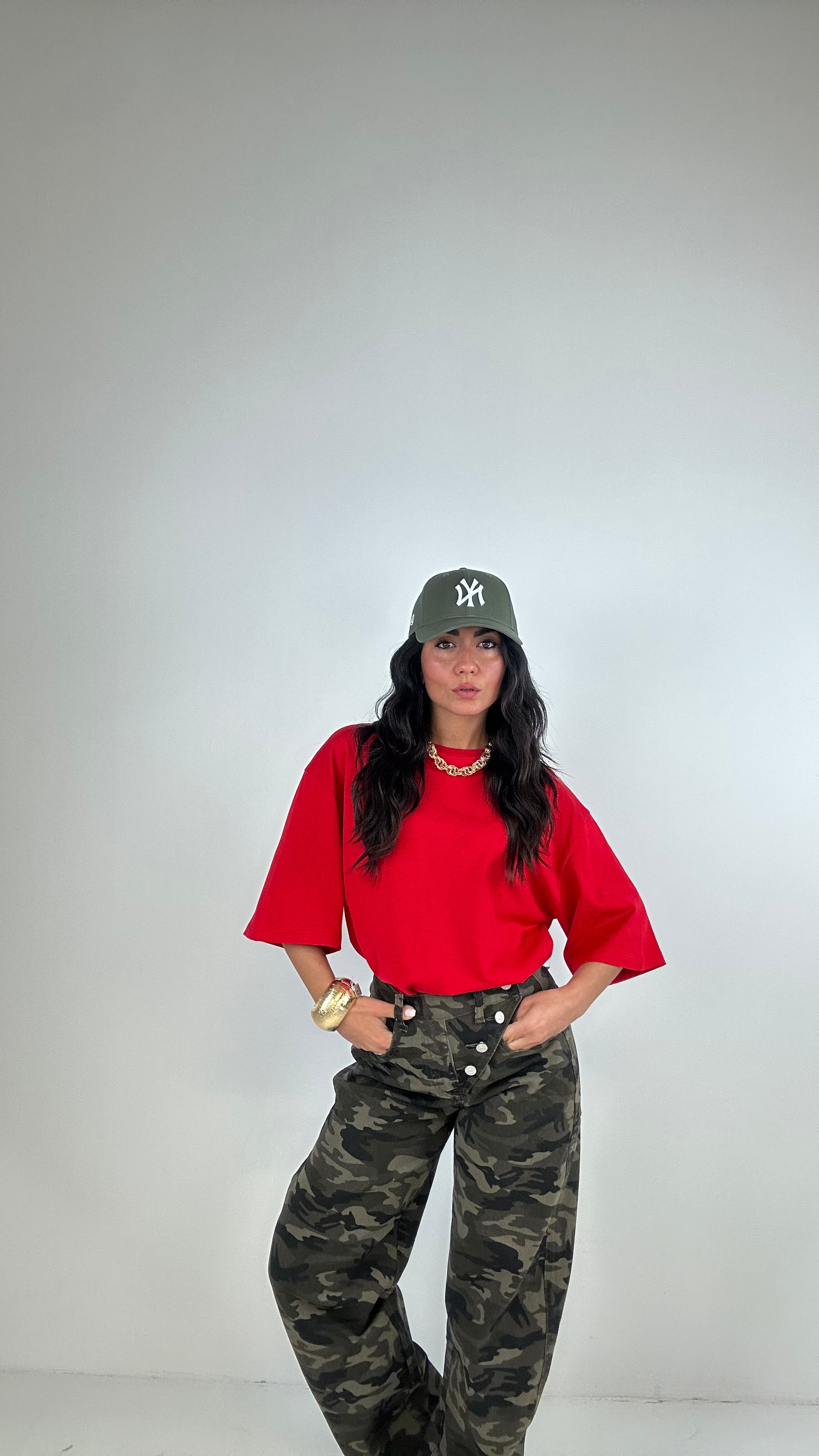 Jeans MILITARS - VERDE MILITARE
