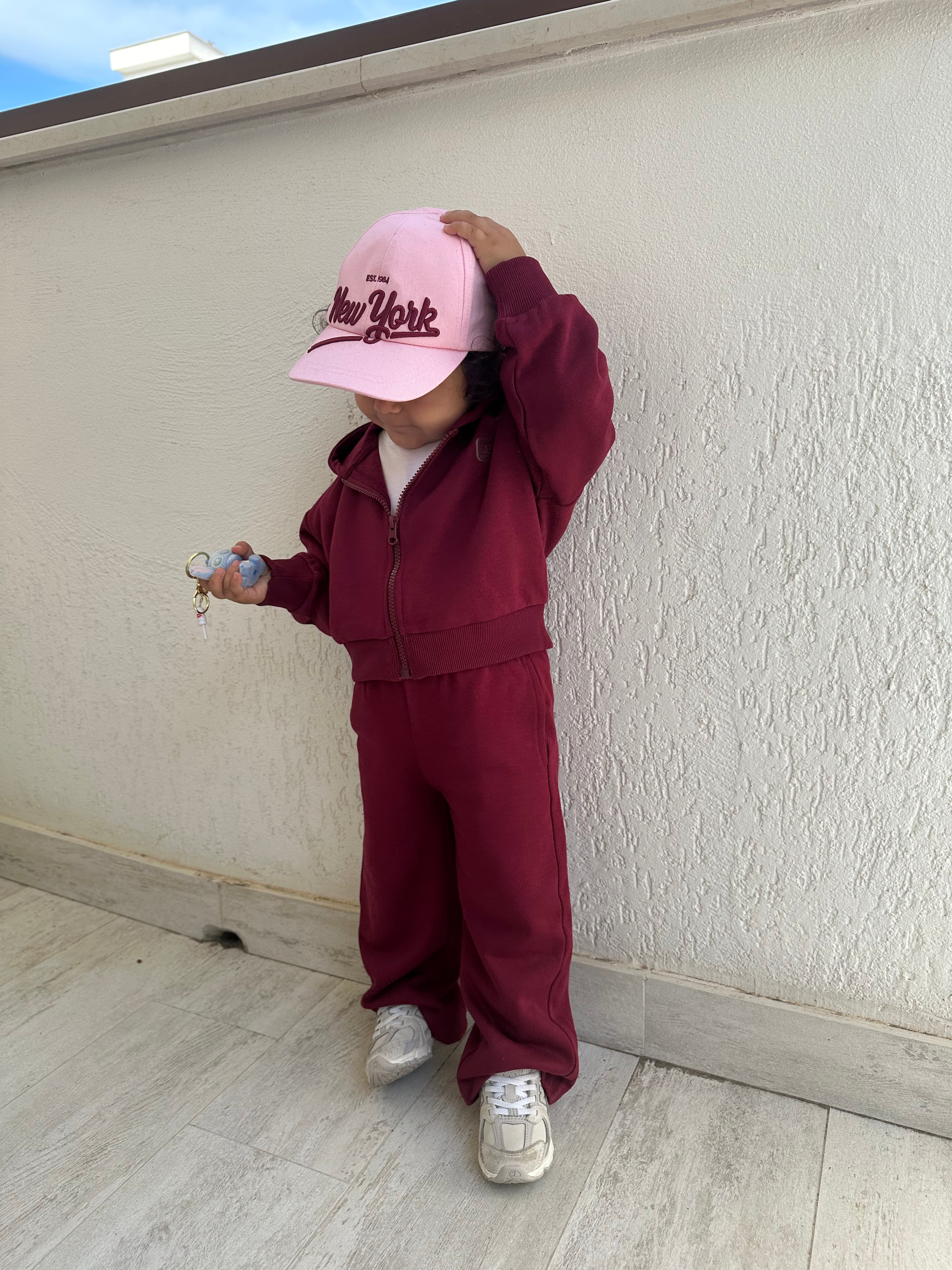 Tuta PALAZZO FIND YOUR 6-36M - BORDEAUX