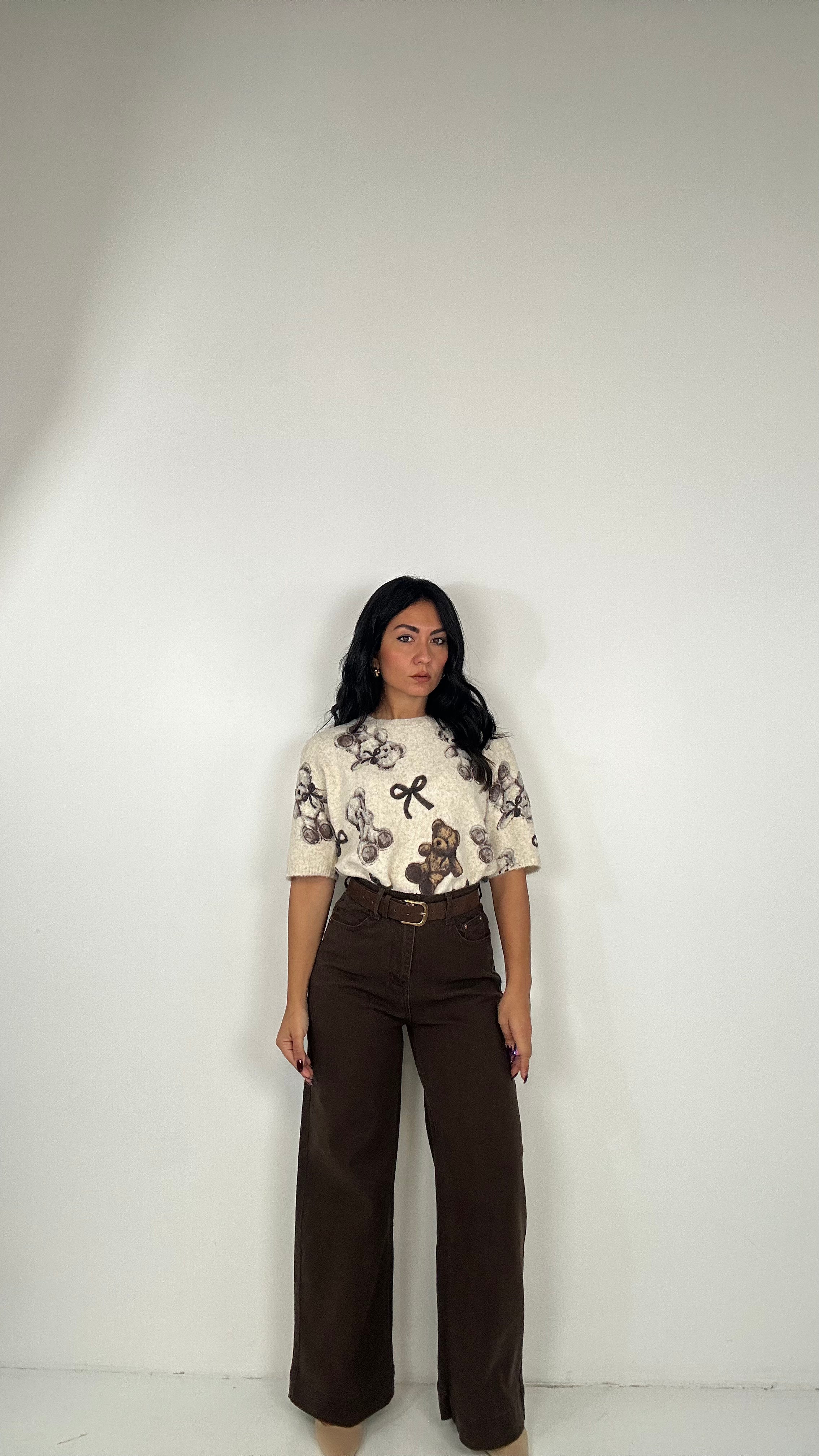 Jeans OFFICE - MARRONE