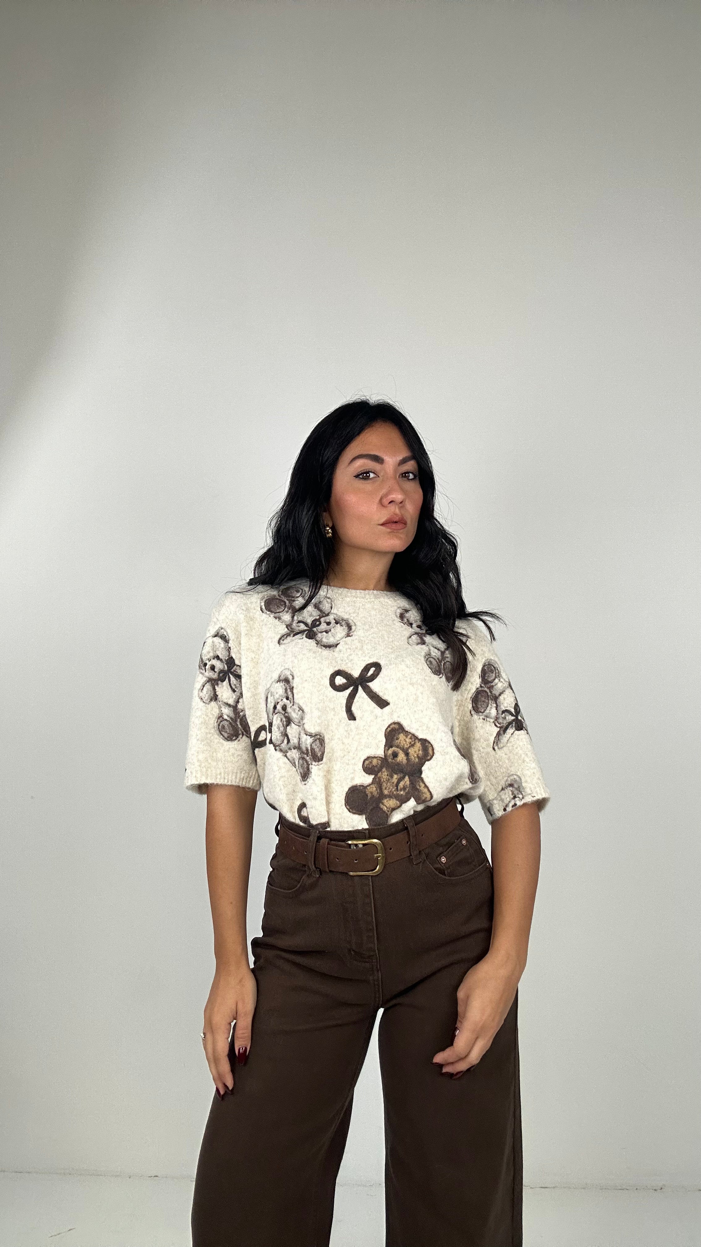 Jeans OFFICE - MARRONE
