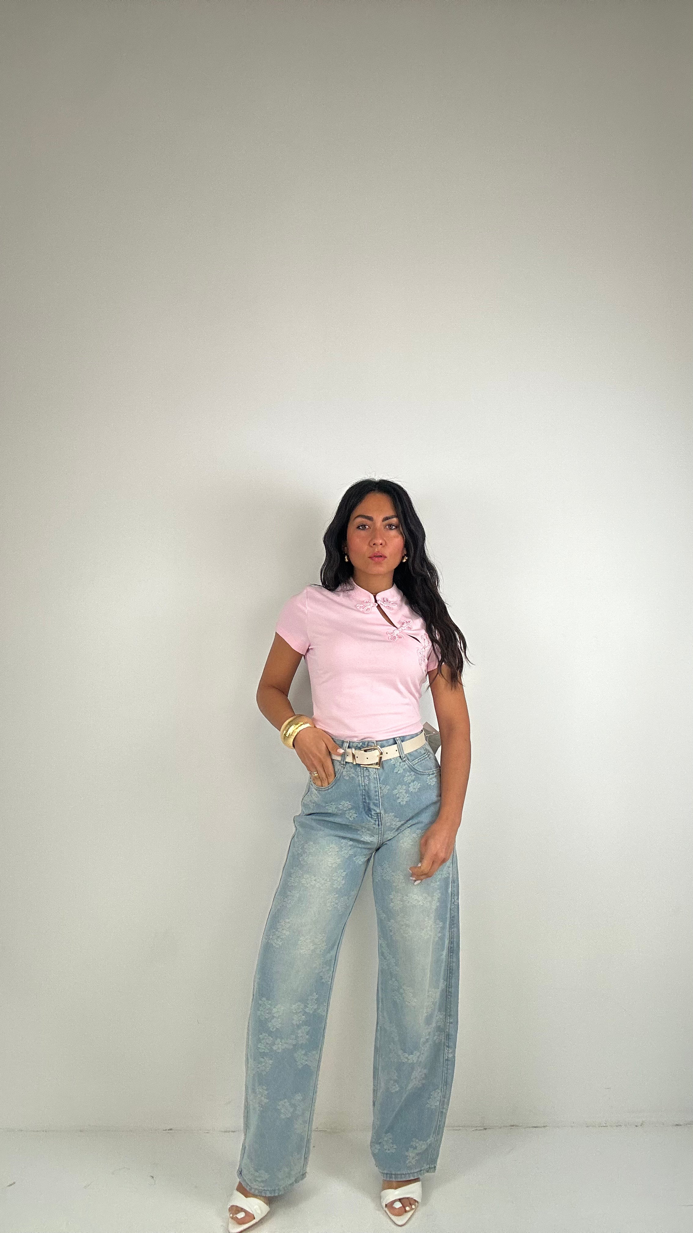 Jeans RICAMO FIORE - JEANS